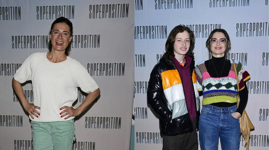 Flere kendte ansigter skal se den nye danske film "Superposition" søndag aften. nbsp;