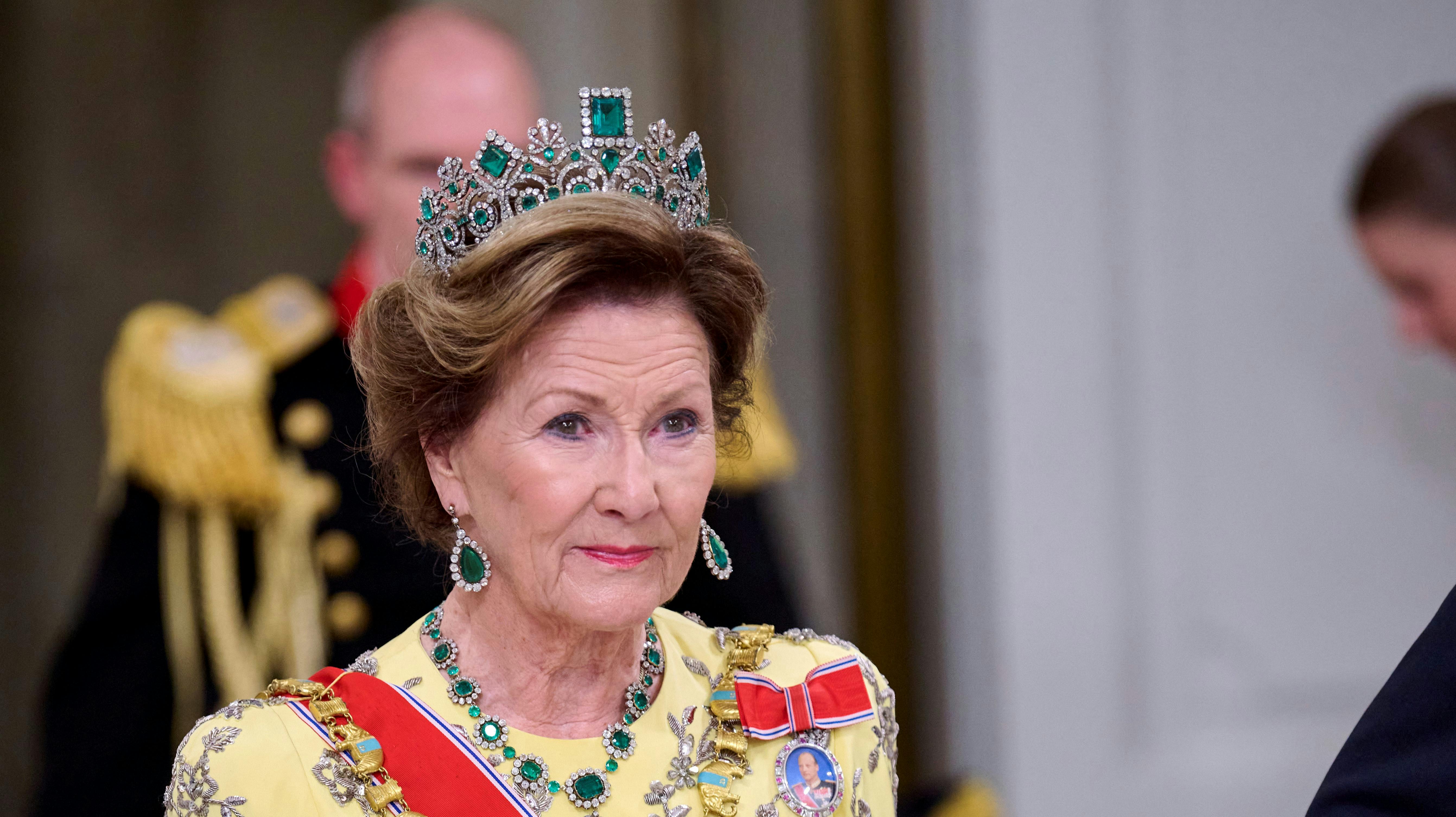 Dronning Sonja af Norge har to gange i sit liv måtte abortere. Her ses hun ved dronning Margrethes 50-års regeringsjubilæum sidste år.