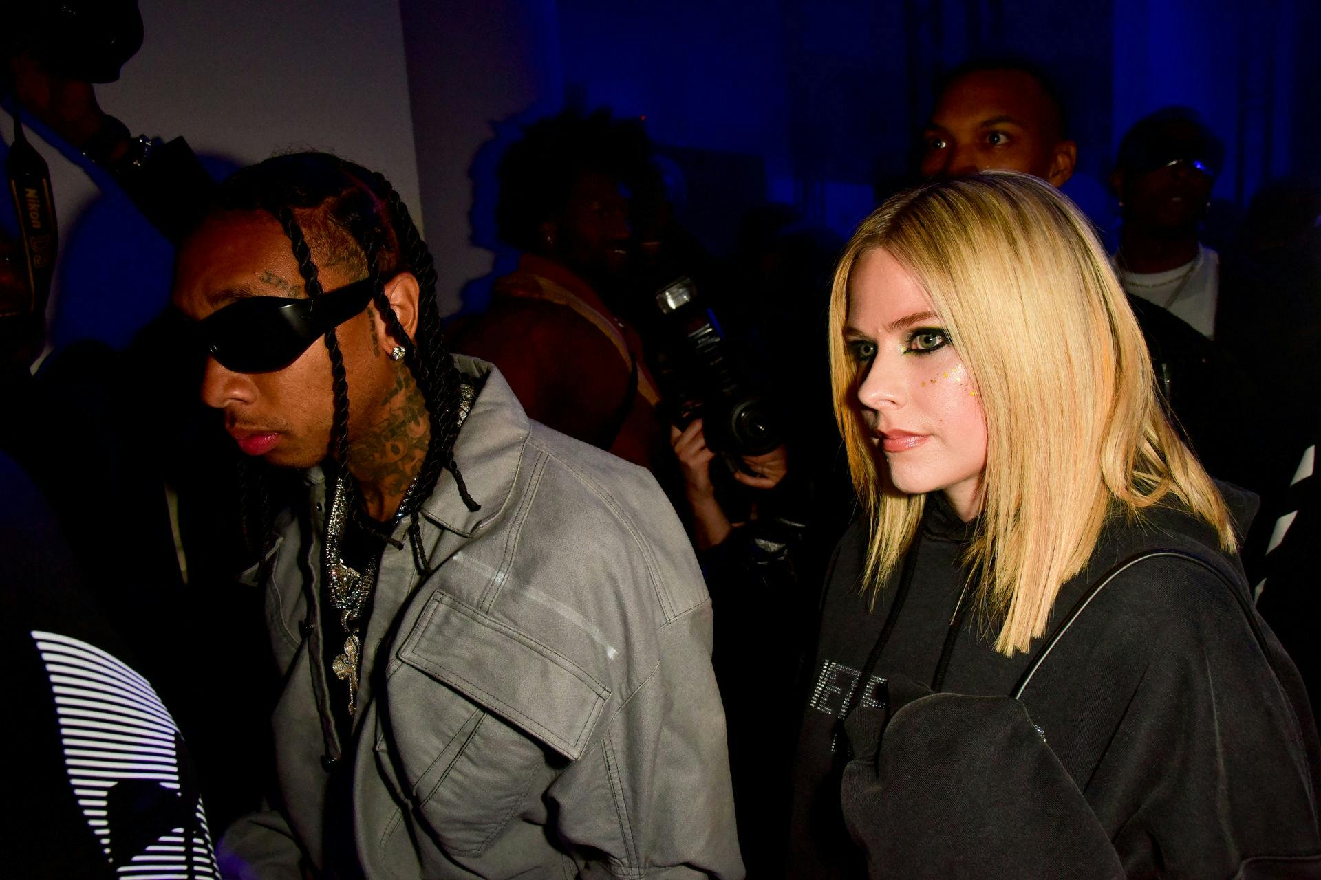 Det nye par sammen spottet sammen til Paris Fashion Week. 