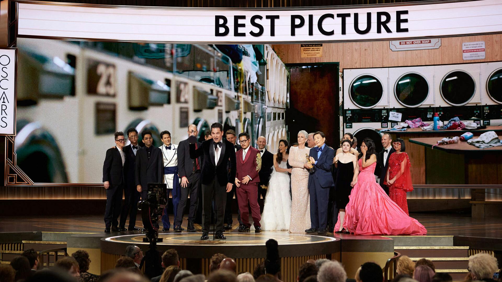 "Everything Everywhere All at Once" vandt blandt andet prisen for Bedste film ved årets Oscar.