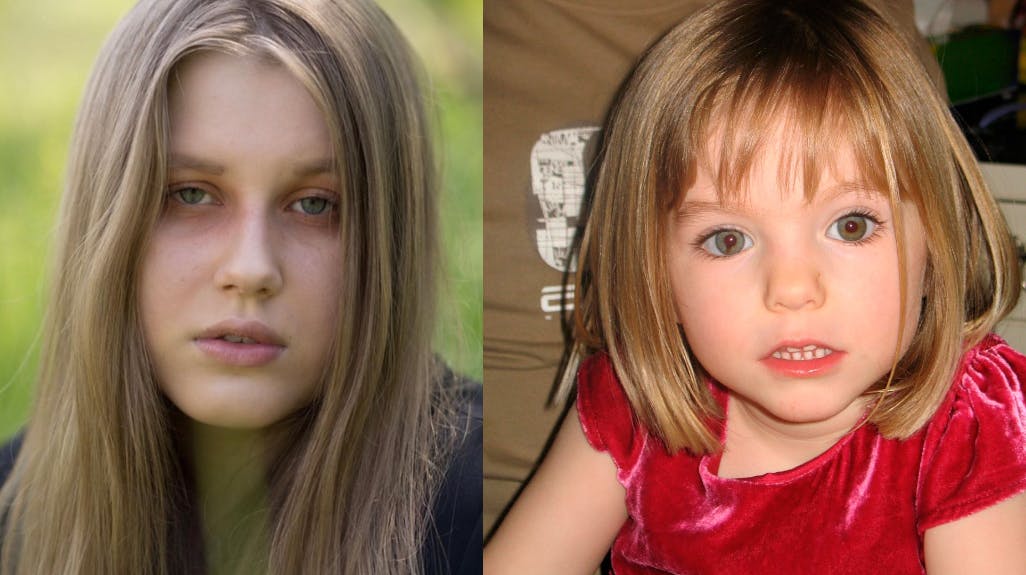 Julia fra Polen mener, at hun har flere ligheder med Maddie, der forsvandt i 2007. 