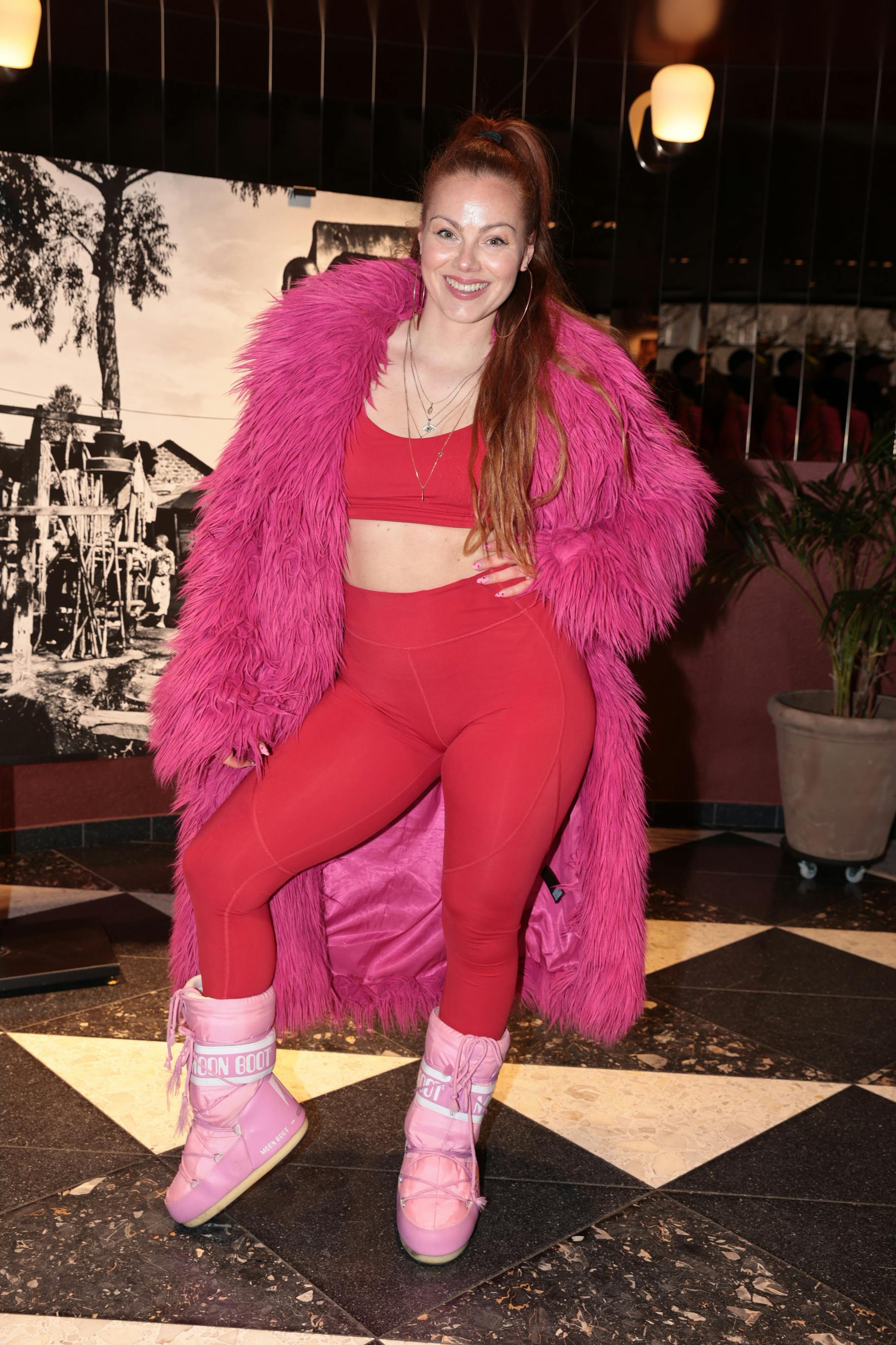 Louise "Twerk Queen" Kjølsen i vanlig sprudlende stil. 