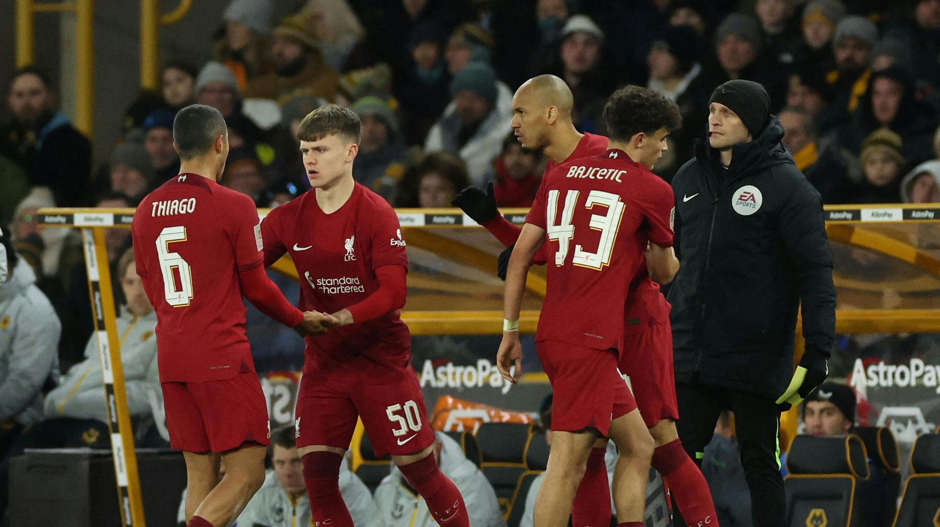 Ben Doak har allerede debuteret for Liverpools førstehold. Tirsdag kollapsede han i UEFA Youth League for klubben ungdomshold. nbsp;