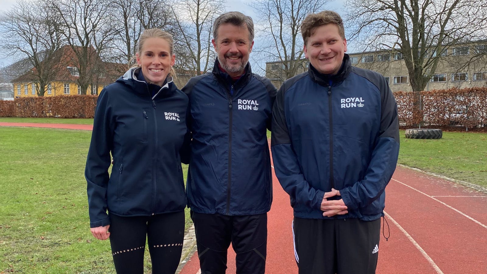 Kronprins Frederik har fået to nye træningsmakkere i Sara Slott og Heino Hansen frem mod Royal Run.