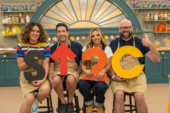 Amerikanske David Schwimmer skal være med i det britiske velgørenhedprogram "Celebrity Bake Off Stand Up for Cancer"