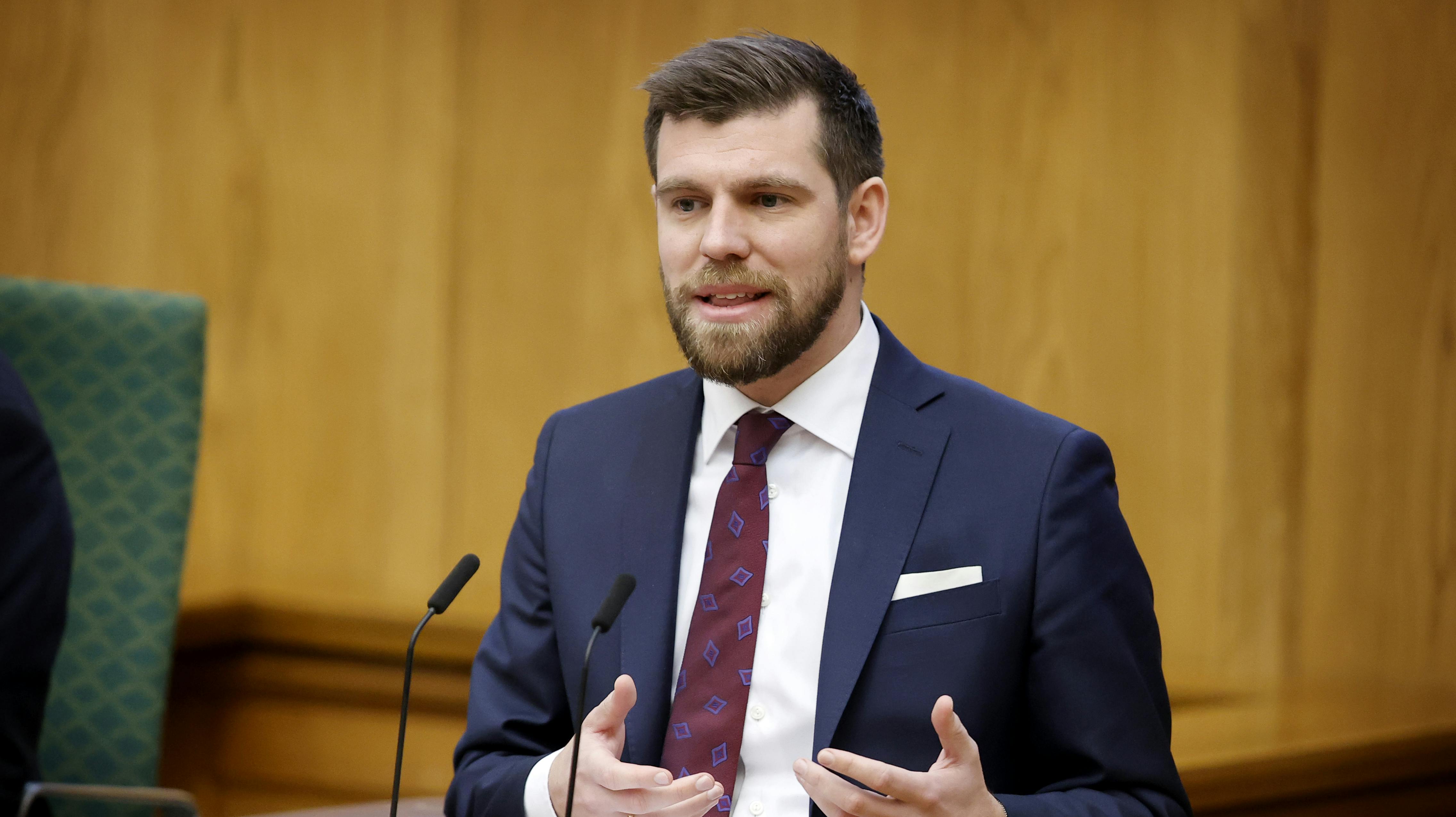 Venstres Morten Dahlin (V) kan i disse dage juble over, at et nyt familiemedlem er flyttet ind. nbsp;