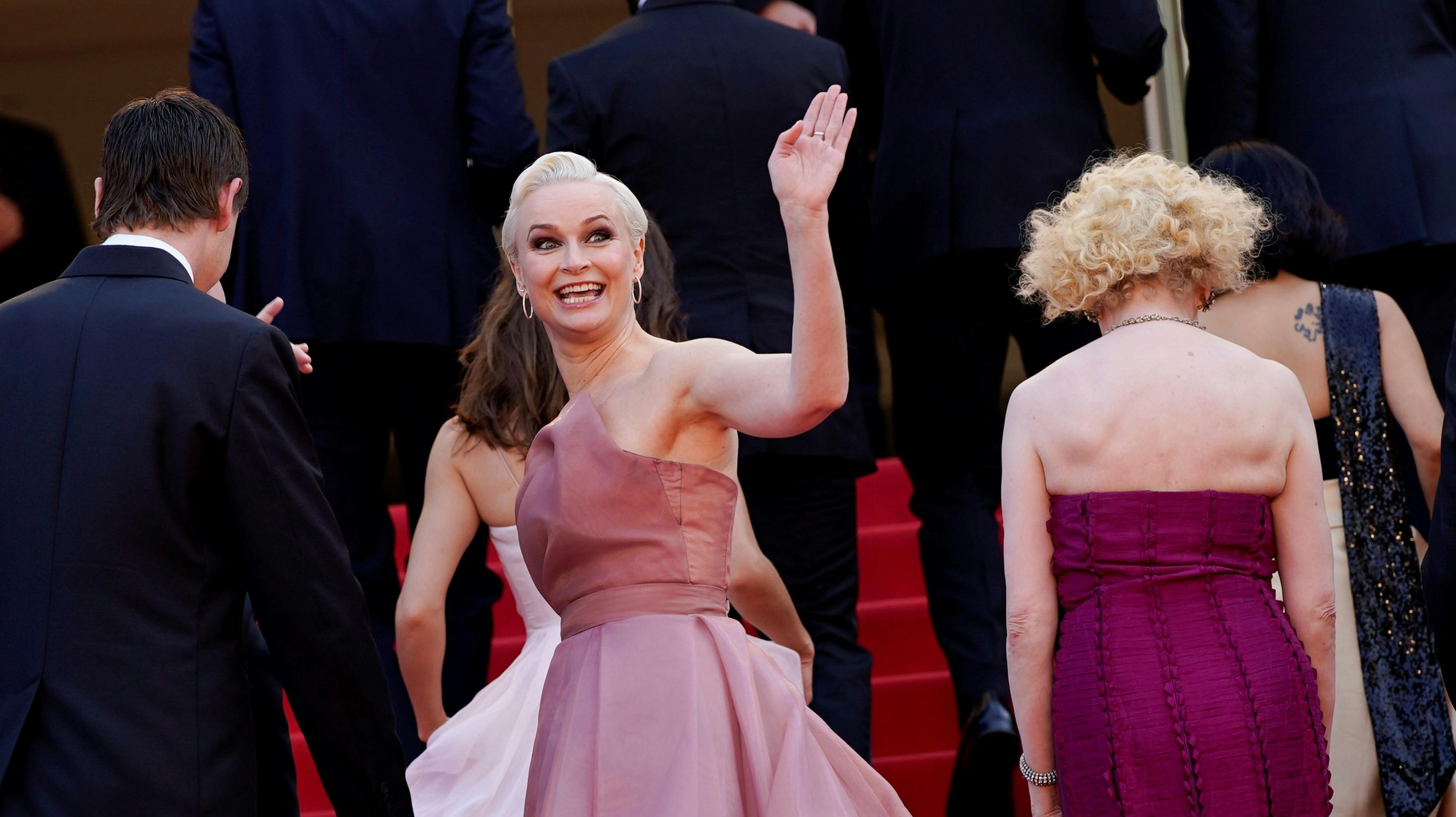 Rollen i "Triangle of Sadness" bragte Vicki Berlin vidt omkring i denne award season. Og nu kan hun også se tilbage på et omfattende katalog af kendismøder 