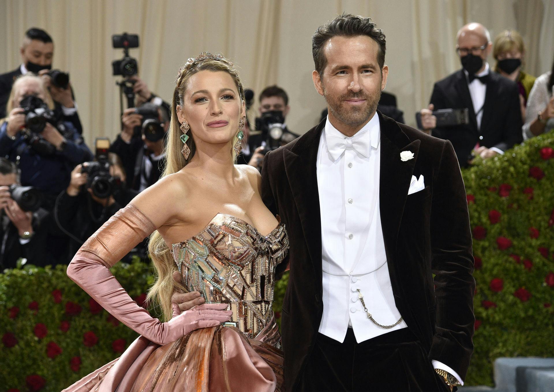 Ryan Reynolds danner til daglig par med skuespillerinden Blake Lively.