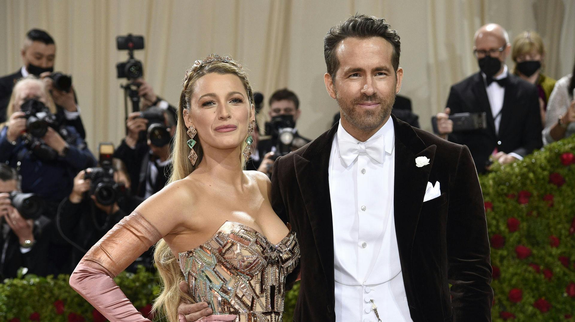 Ryan Reynolds danner til daglig par med skuespillerinden Blake Lively.