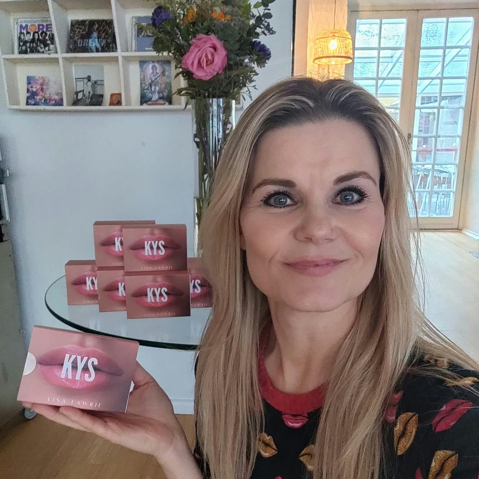 Lisa Lawrie er kysse-facilitator.