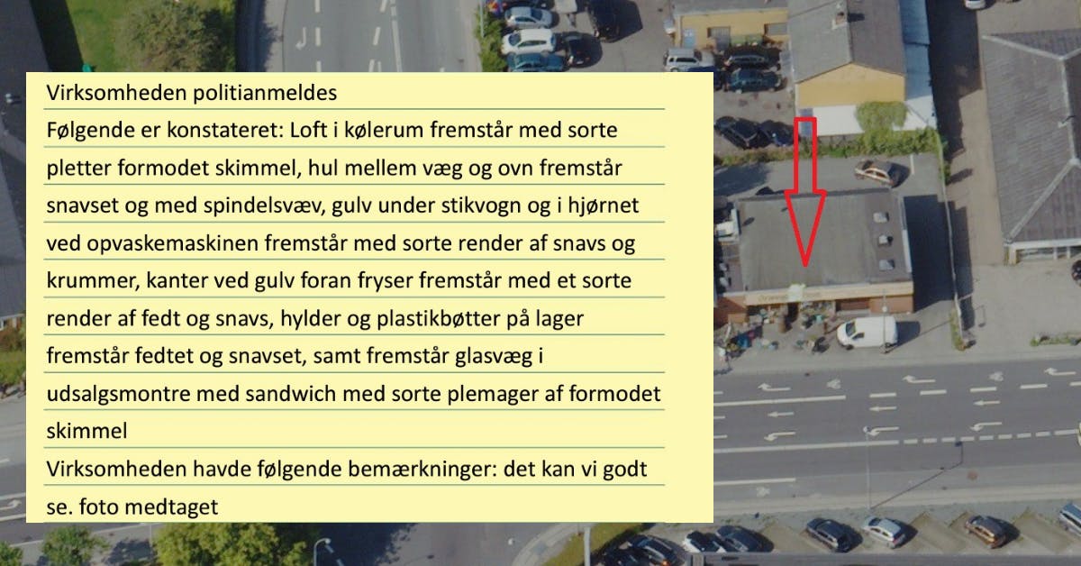 Kritikken af ganske alvorlig af bagerkæden, som tidligere har haft problemer med rengøringen.