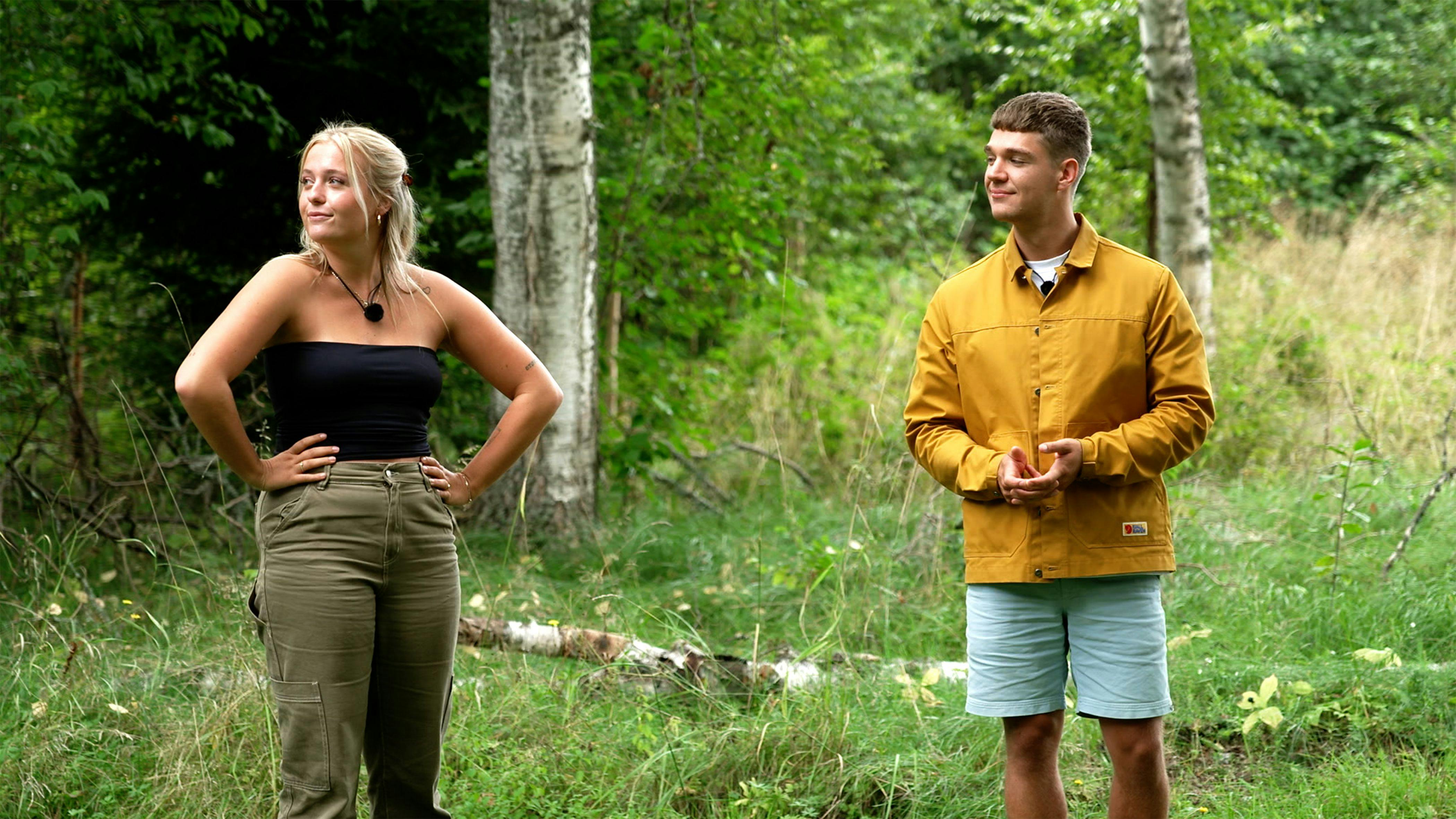 Singlerne dater i den svenske natur - også i den kommende sæson. Her er det Jonas og Ida. 