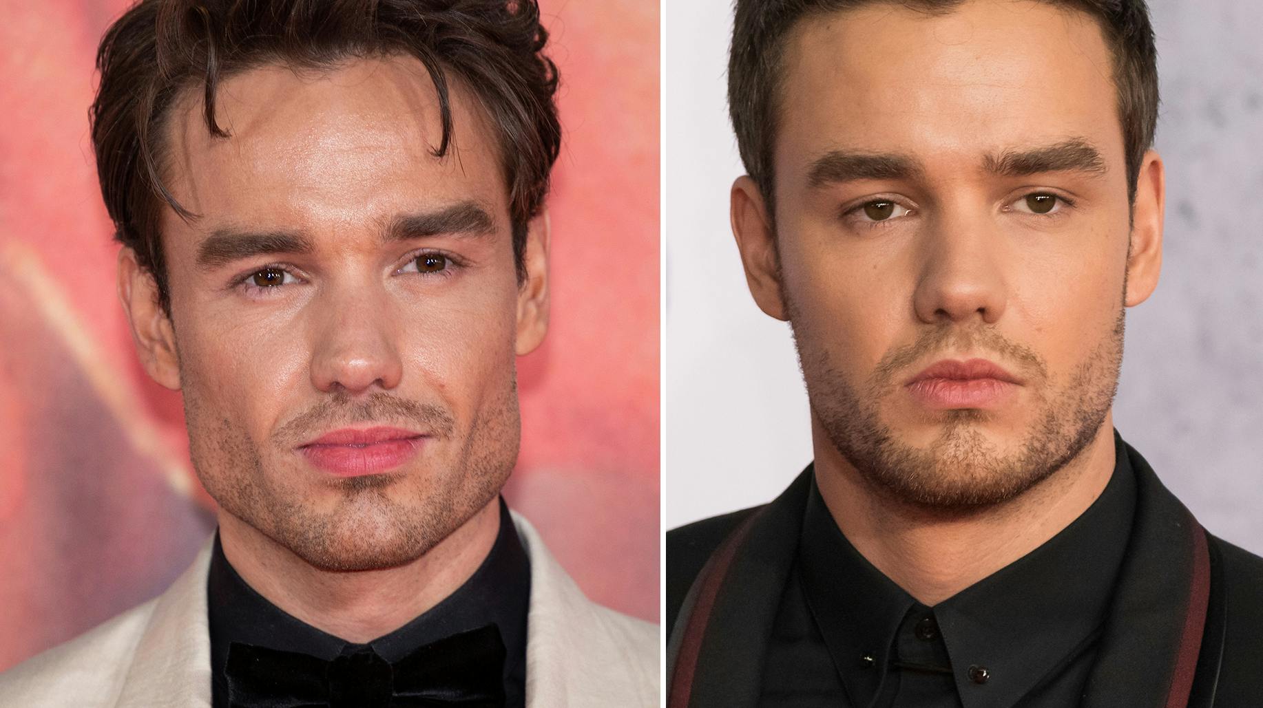 Til venstre er det Liam Payne fotograferet i 2023, mens billedet til højre er fra 2019. nbsp;