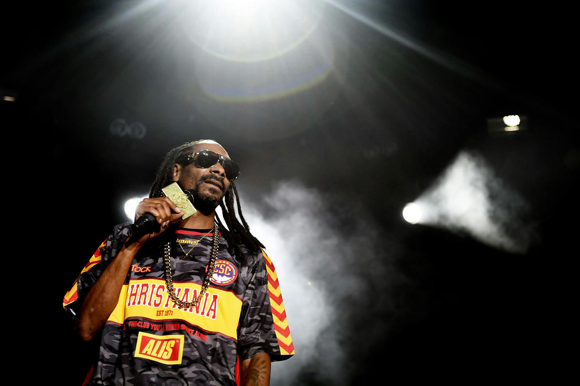 Snoop Dogg nød en tur i København, før han fredag aften gik på scenen i Royal Arena.&nbsp;