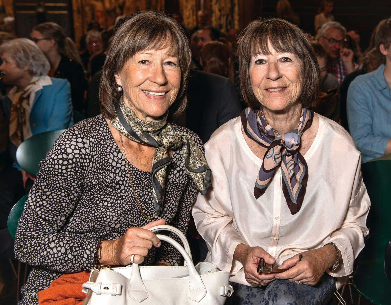 Lise Nørgaards to tvillingepiger Bente og Anne.&nbsp;
