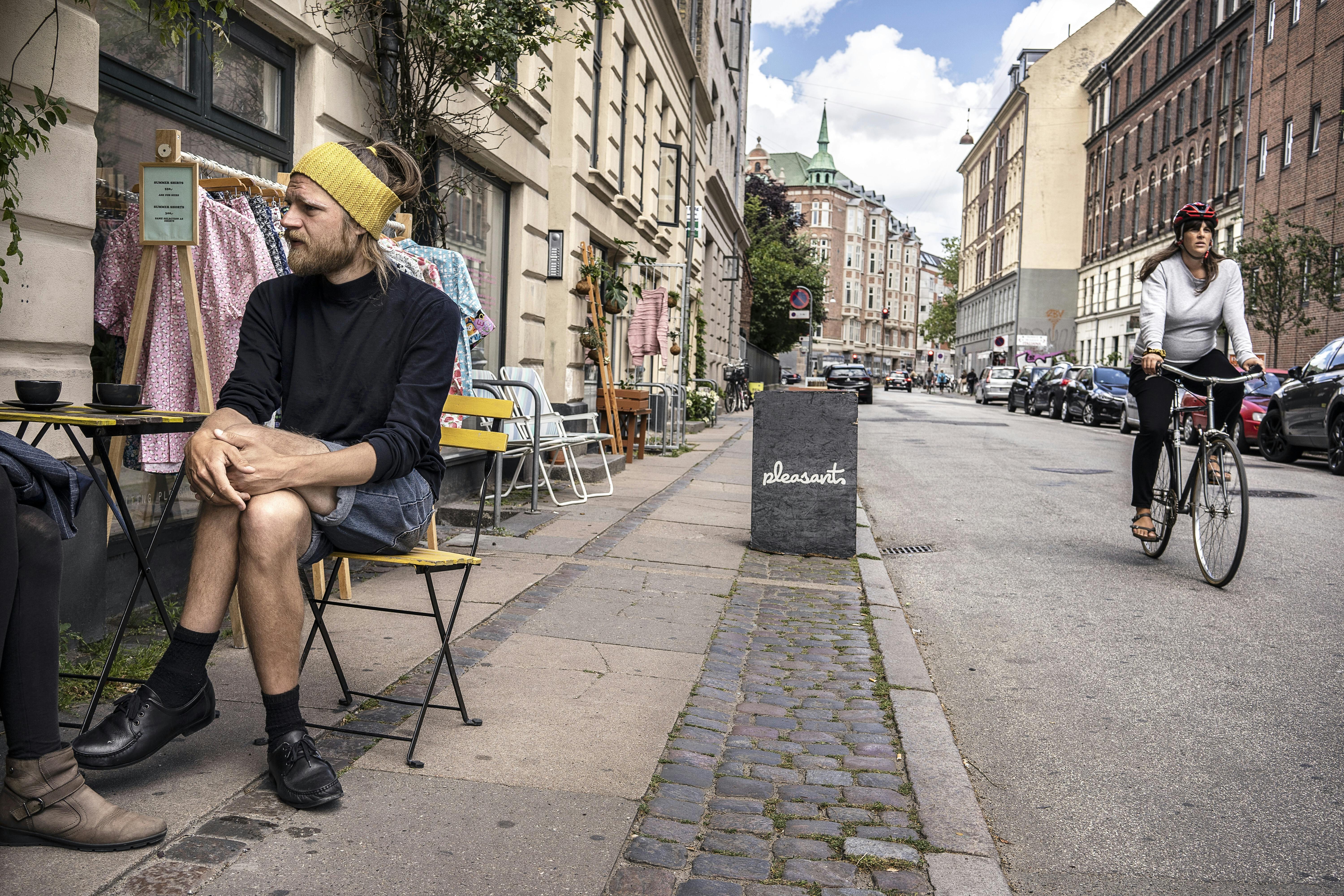 Stefansgade på Nørrebro er blevet udvalgt til forsøget som en grøn trafikvej. nbsp;