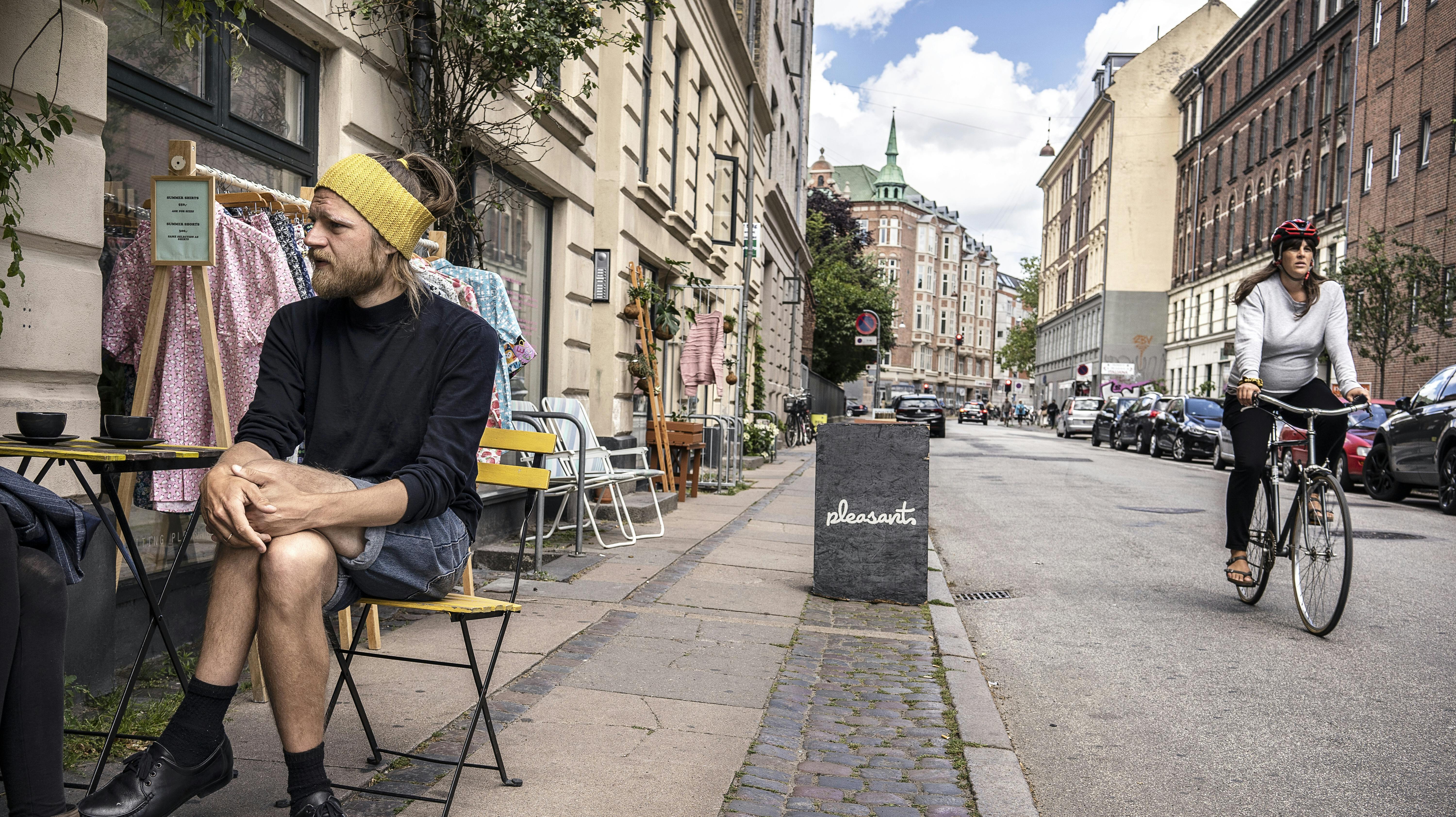 Stefansgade på Nørrebro er blevet udvalgt til forsøget som en grøn trafikvej. nbsp;