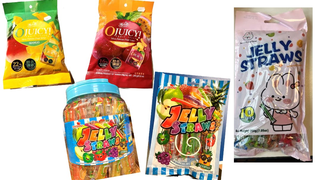 Flere produkter af jelly-slik er blevet tilbagekaldt.