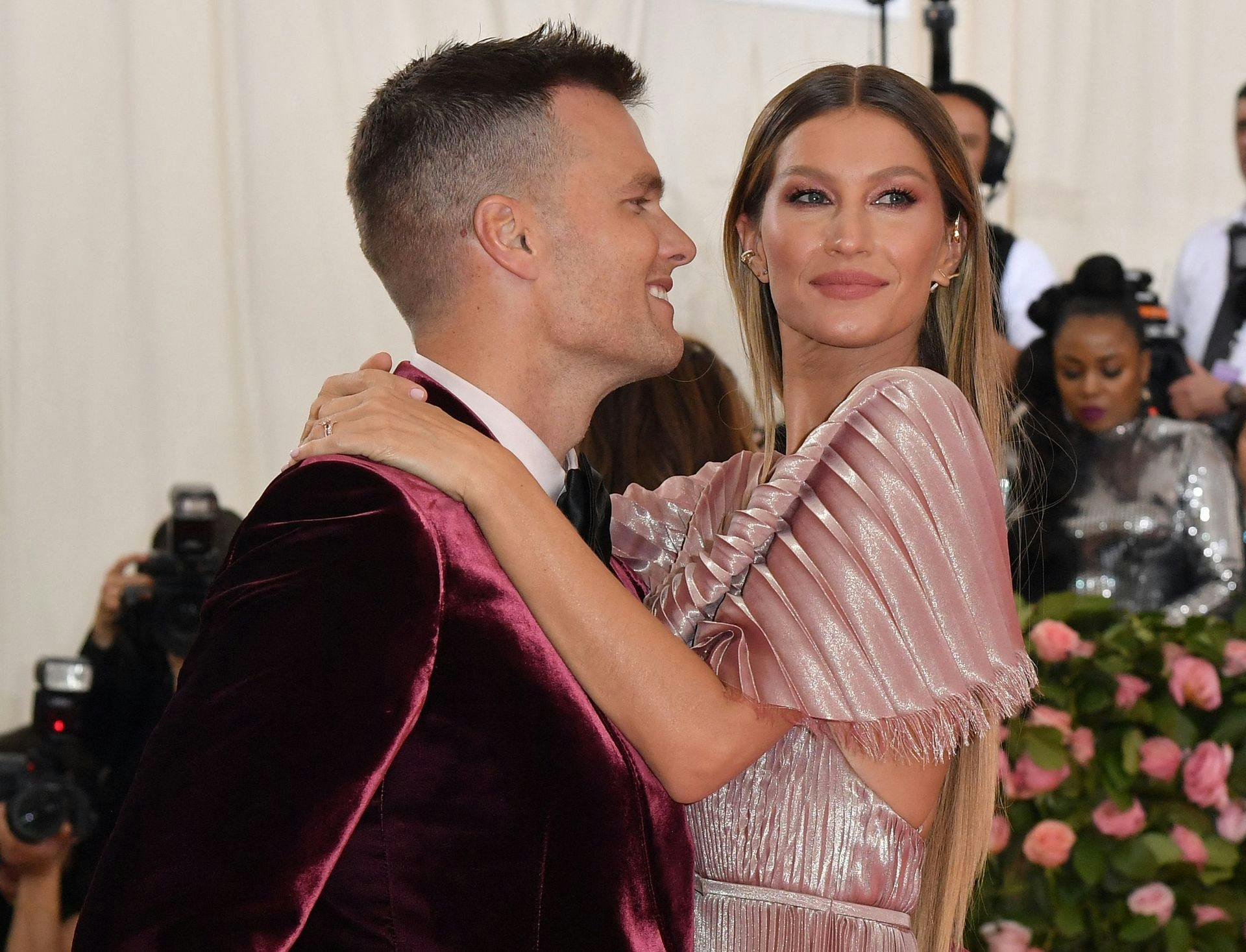 Tom Brady og Gisele Bündchen til Met Gala i 2019, da lykken endnu var intakt.