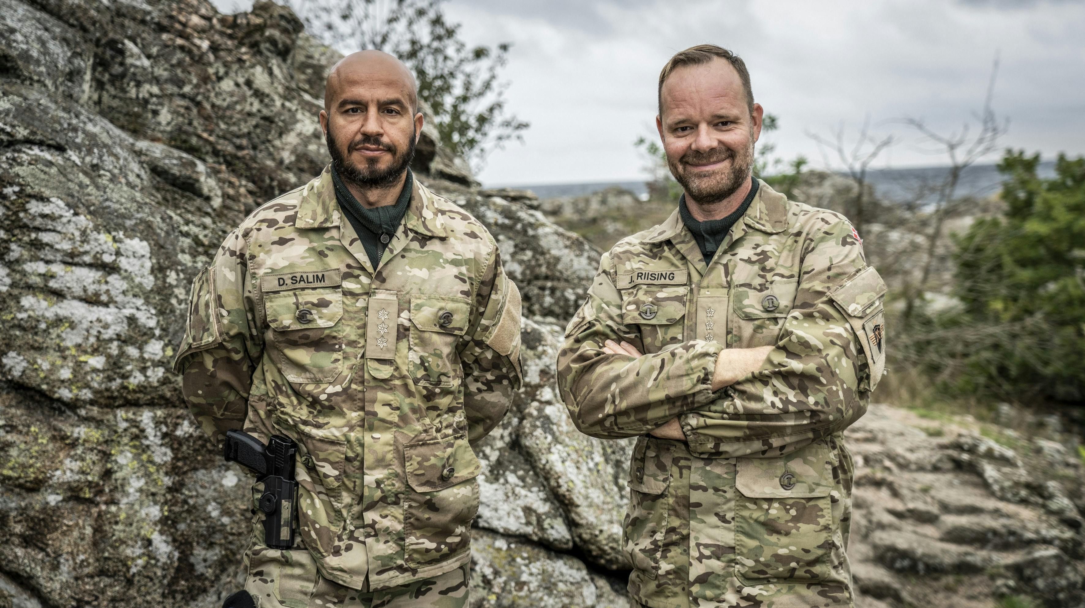 Dar Salim og Jacob Riising er endnu en gang værter på programmet "Stjerner i trøjen".