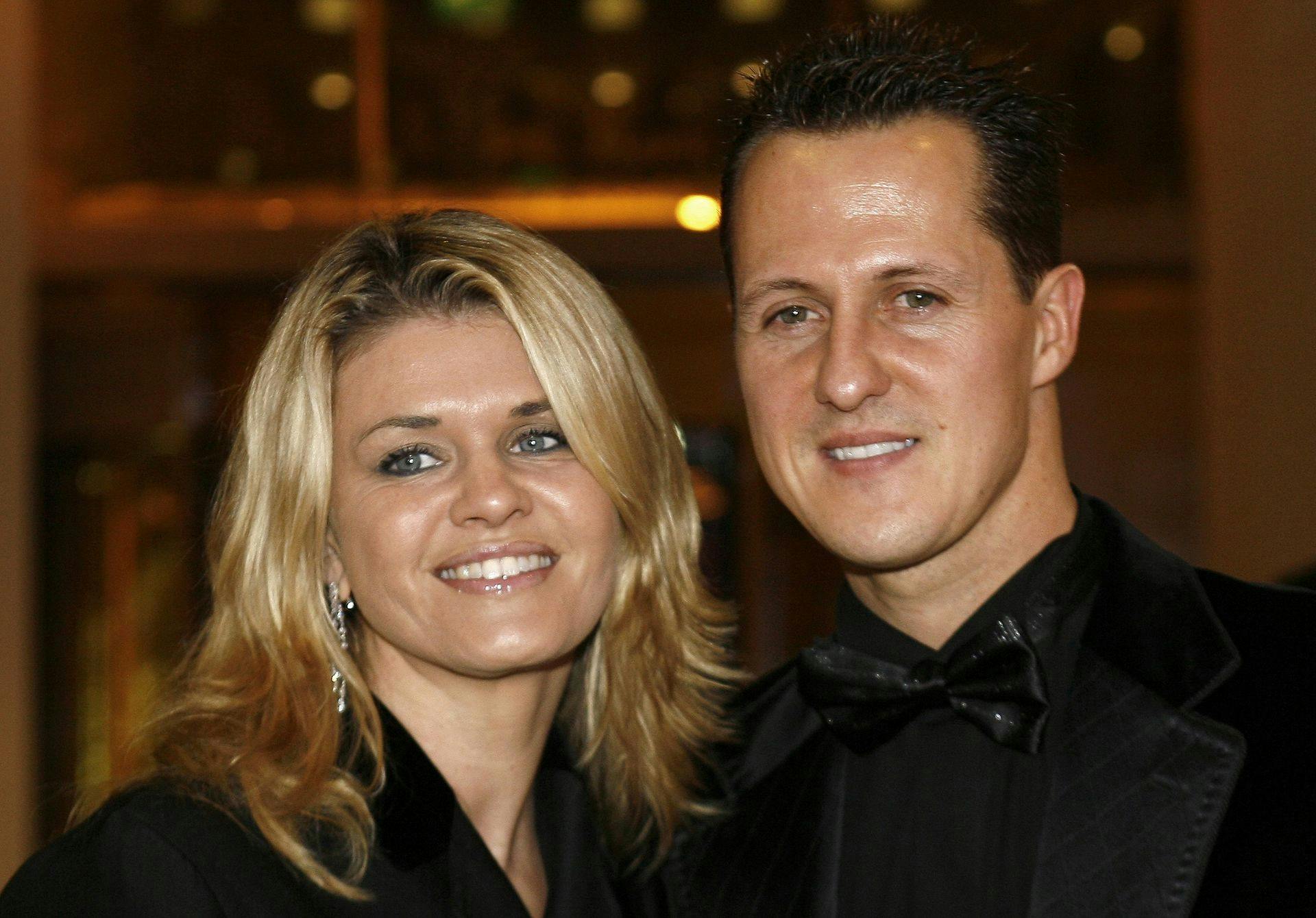Formel 1-legenden Michael Schumacher og konen Corinna Schumacher. nbsp;