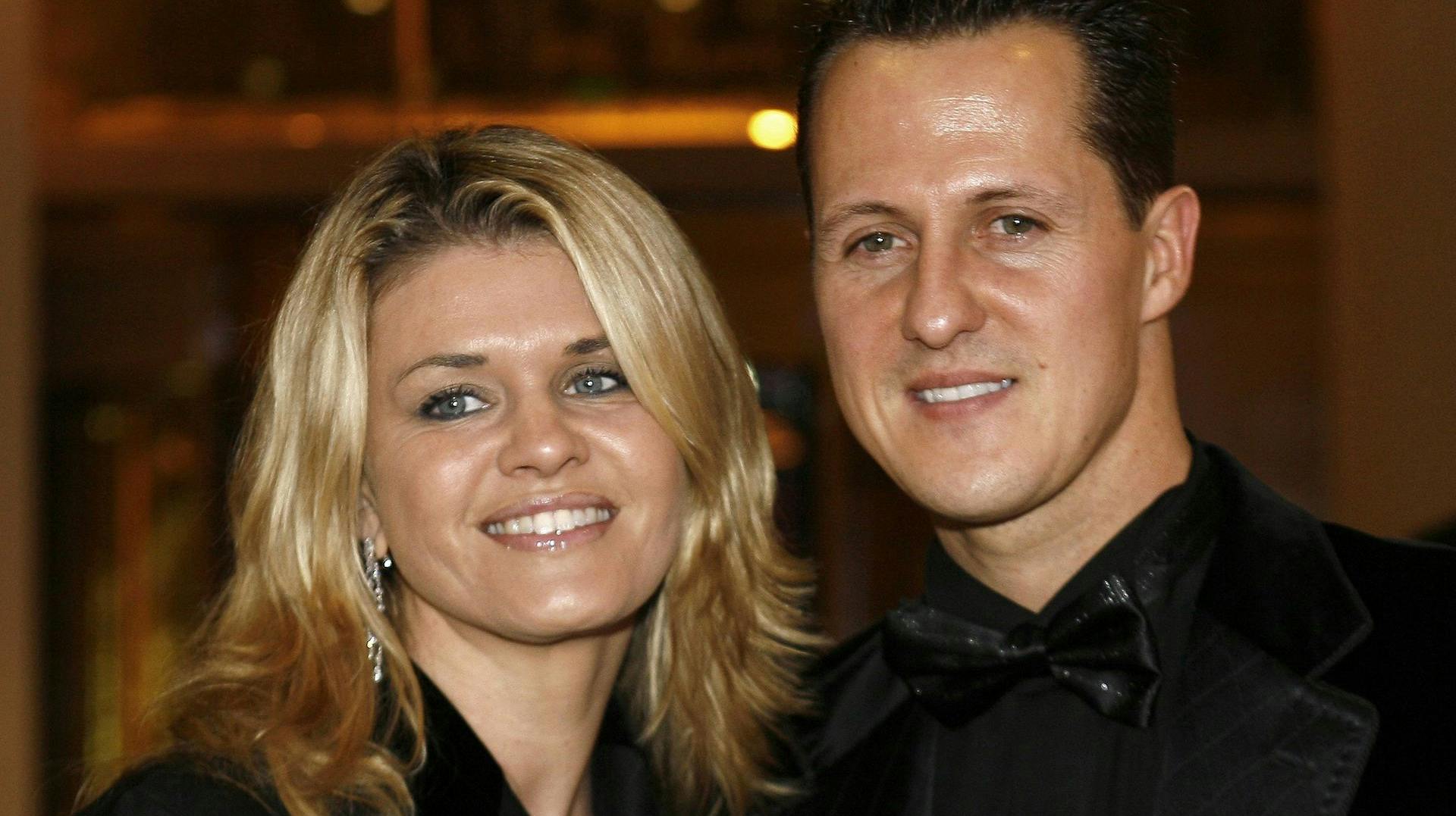 Formel 1-legenden Michael Schumacher og konen Corinna Schumacher. nbsp;