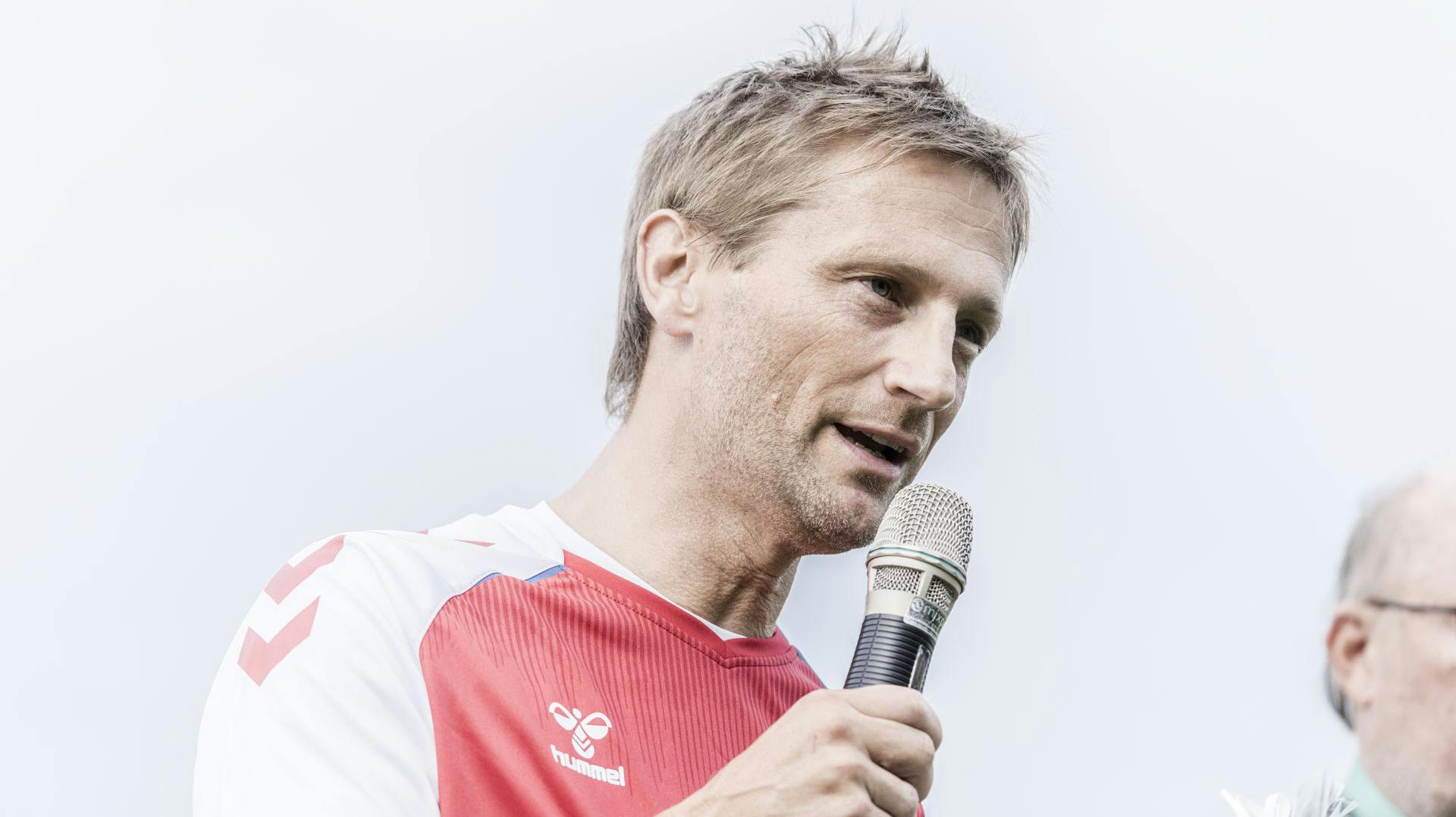 Martin Jørgensen bor ikke længere sammen med sin kone Marianne. nbsp;