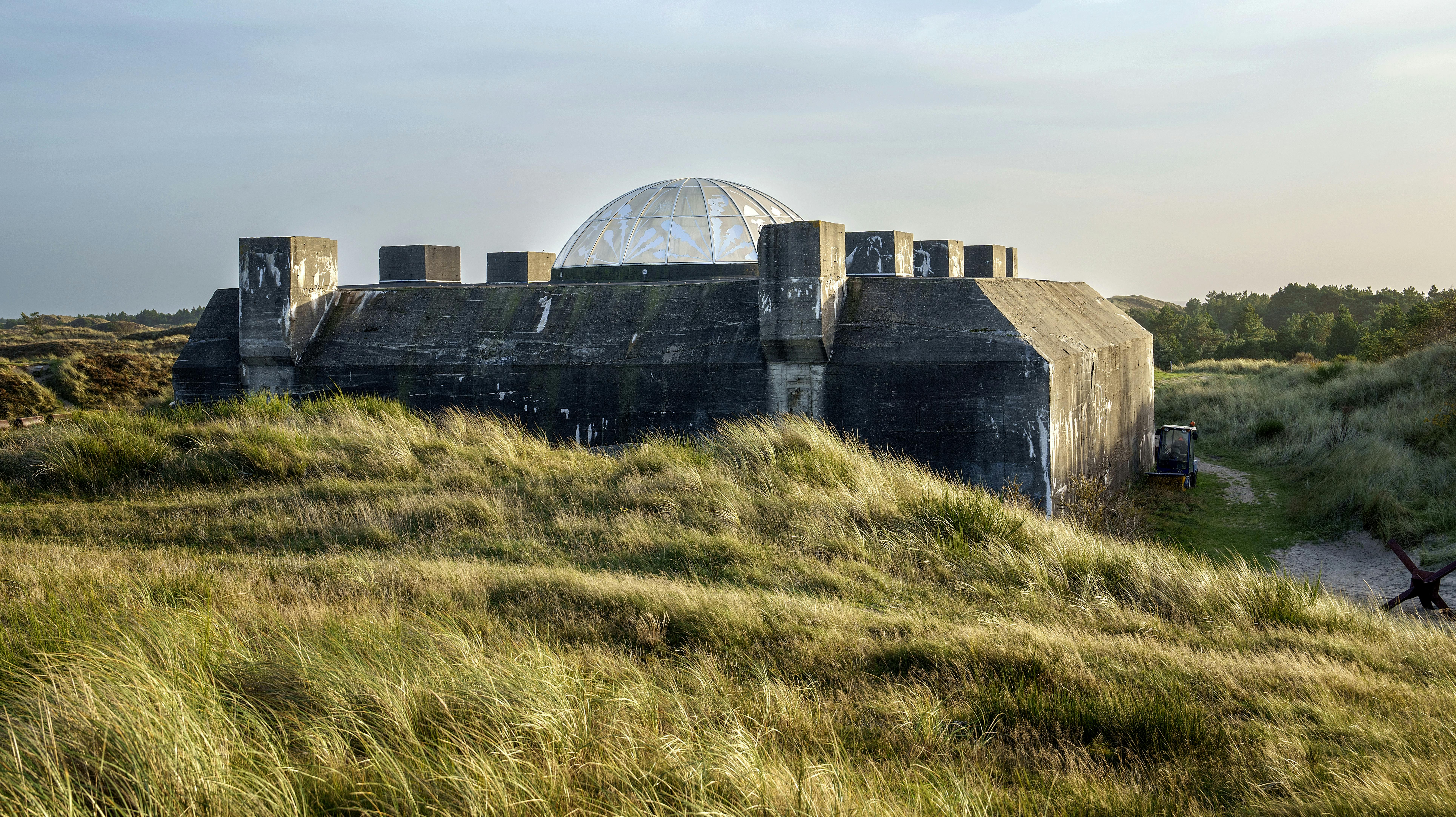 Tirpitz Museum er designet af Bjarke Ingels i en ombygget bunker fra 2. Verdenskrig. nbsp;