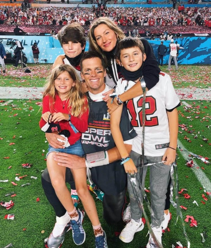 Tom Brady og Gisele Bündchen var gift i 13 år. 