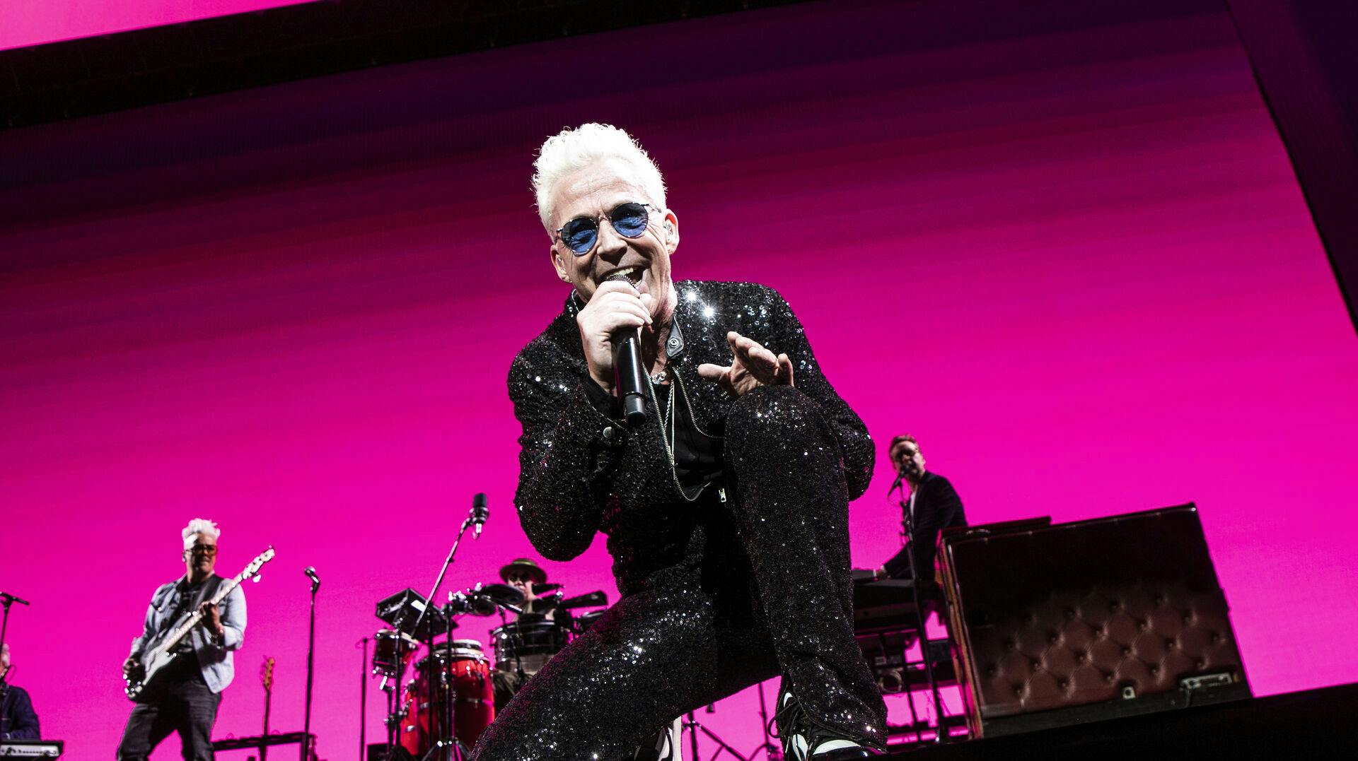 Thomas Helmig giver koncert i Royal Arena i København lørdag d. 25. marts 2023. (Foto: Ólafur Steinar Rye Gestsson/Ritzau Scanpix)
