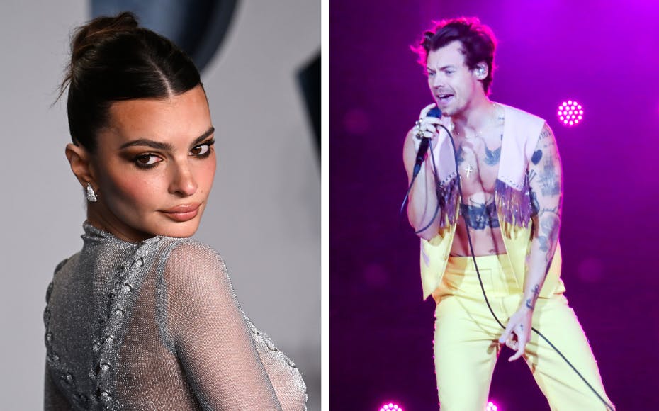 Emily Ratajkowski og Harry Syles delte betydelige mængder mundvand i Tokyo.
