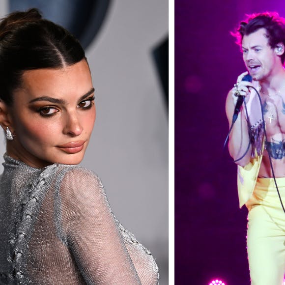 Emily Ratajkowski og Harry Syles delte betydelige mængder mundvand i Tokyo.