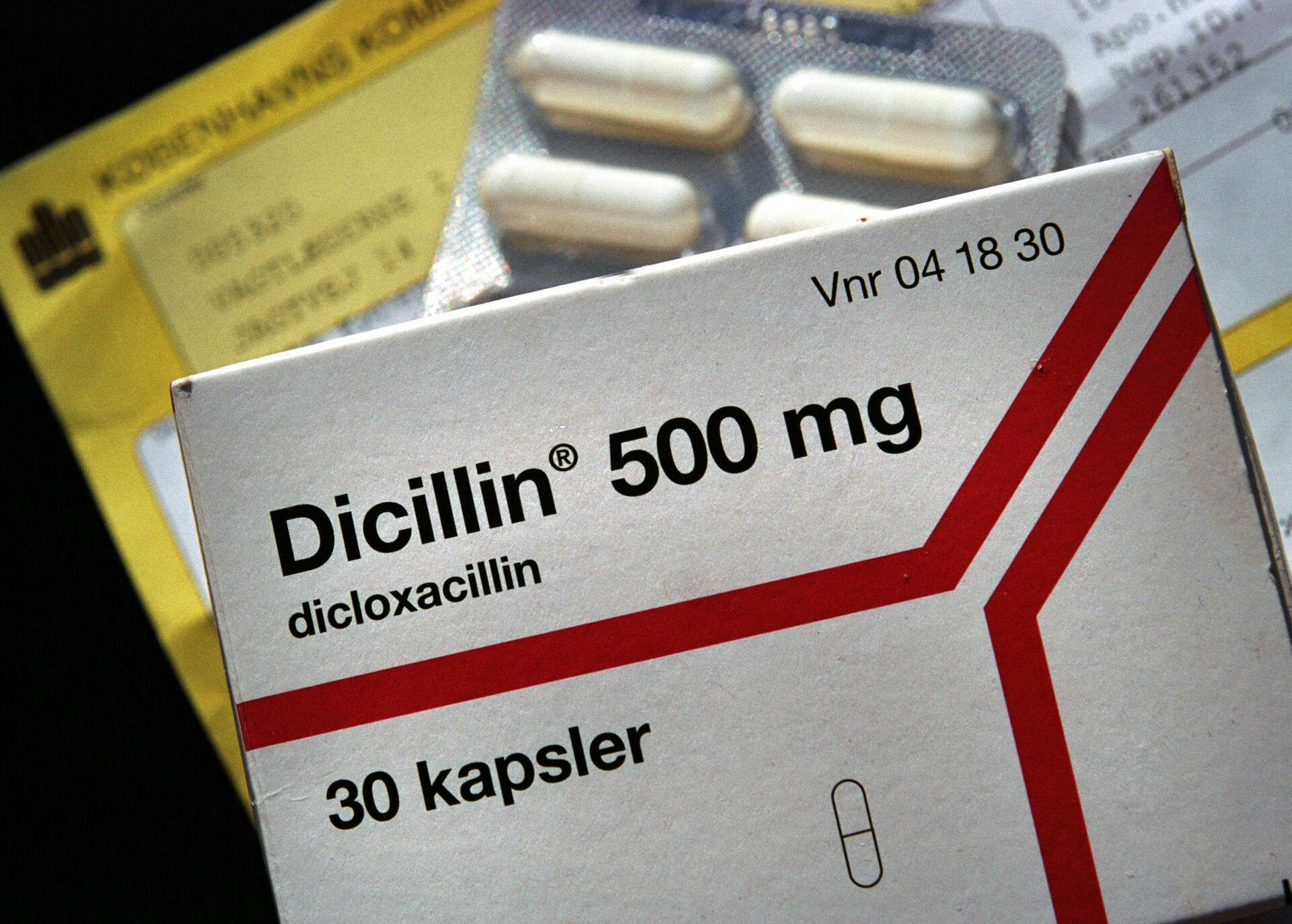 Der er cirka 35.000 personer, som har fået lægemidlet Dicillin på recept.