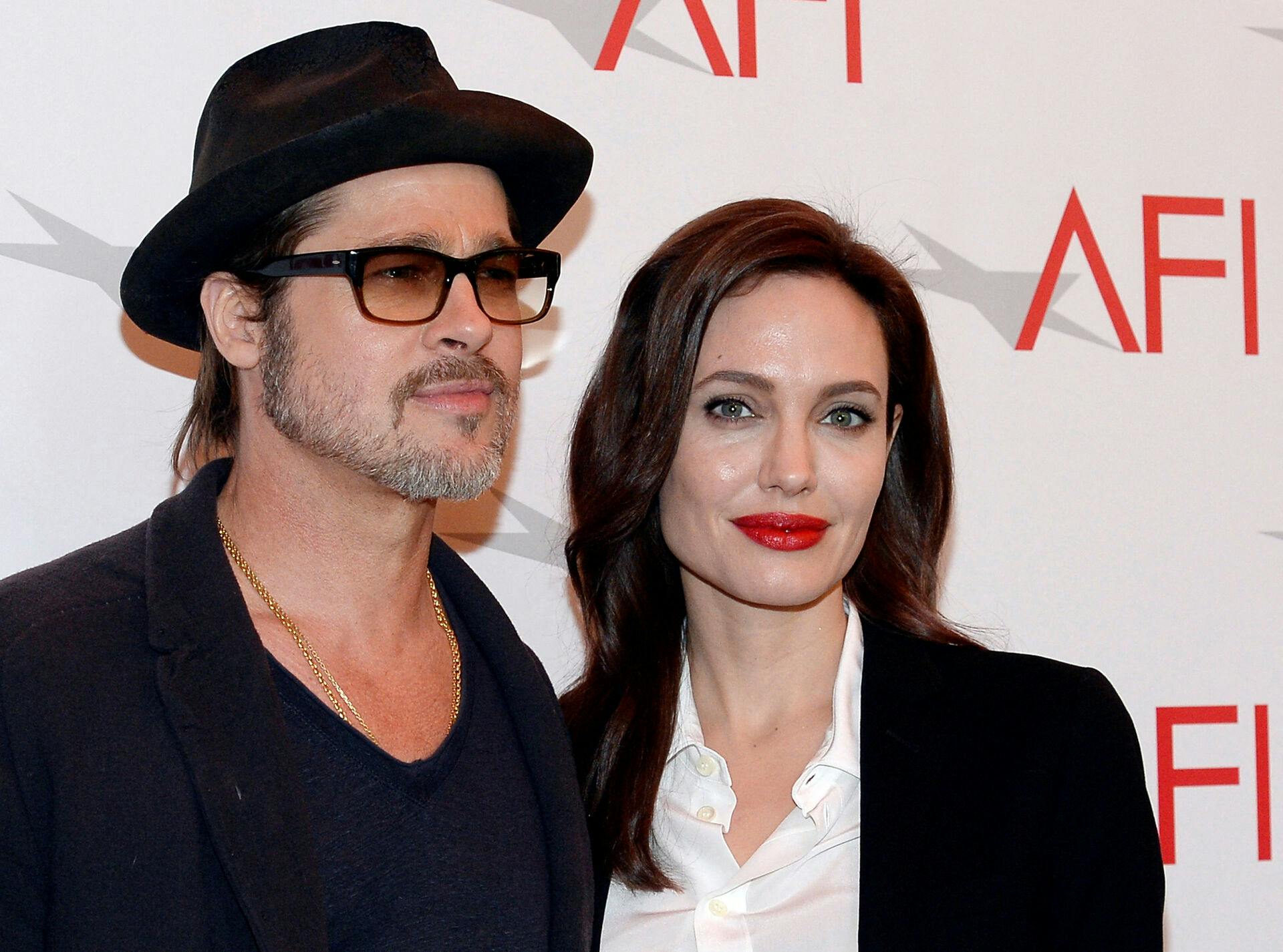 Angelina Jolie har tidligere dannet par med skuespilleren Brad Pitt. 