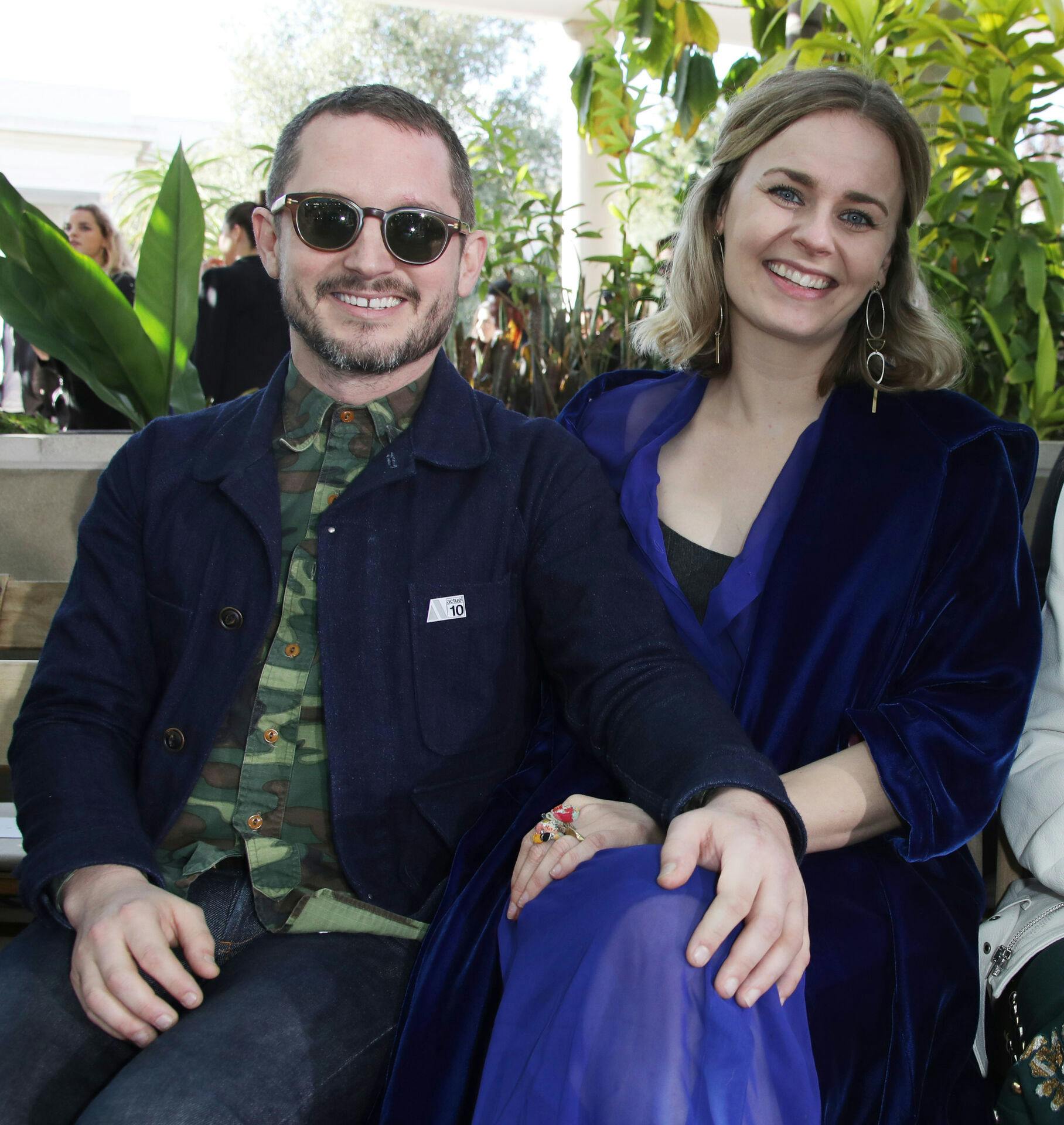 Elijah Wood og hans danske kæreste, Mette-Marie Kongsved.