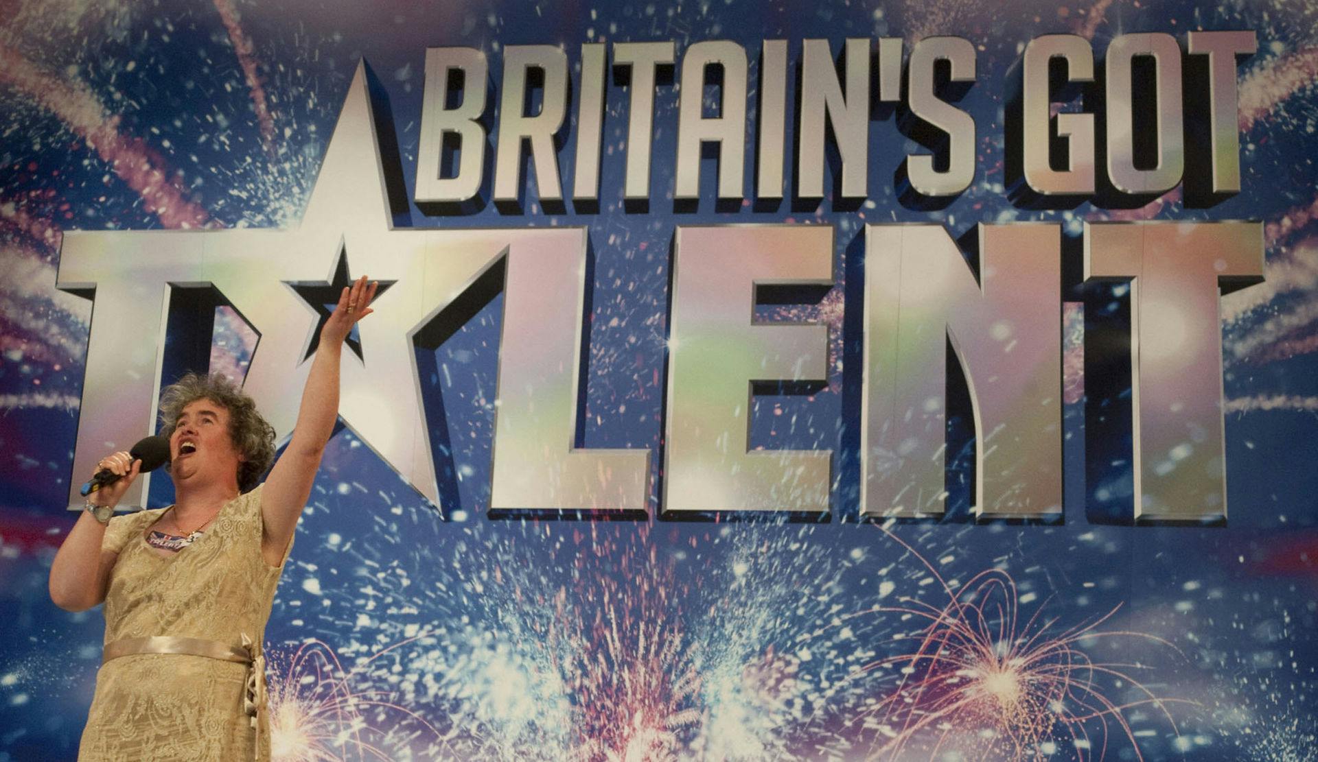 Sådan så det ud, da Susan Boyle dukkede op i "Britain's Got Talent" tilbage i 2009.