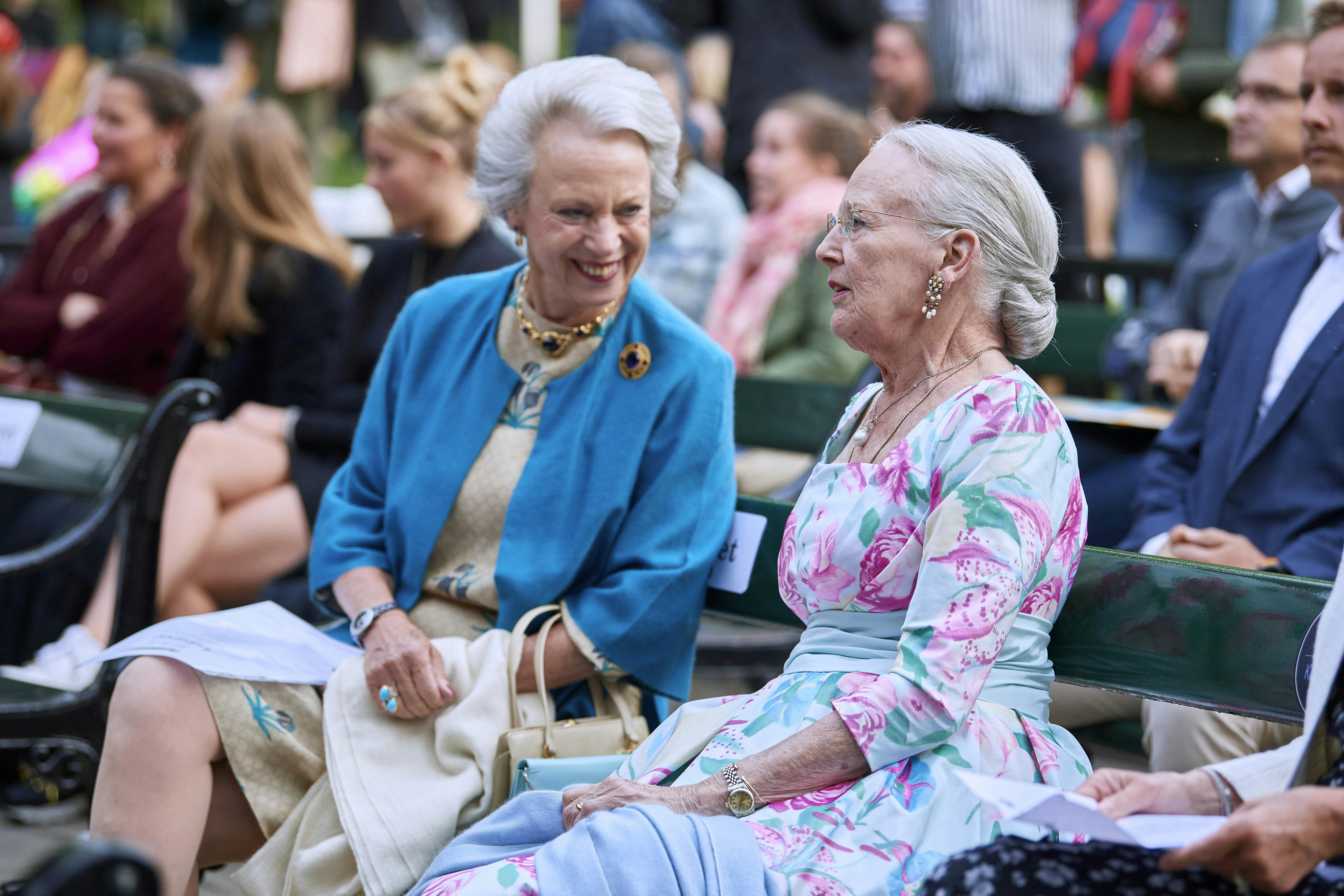 Prinsesse Benedikte og dronning Margrethe