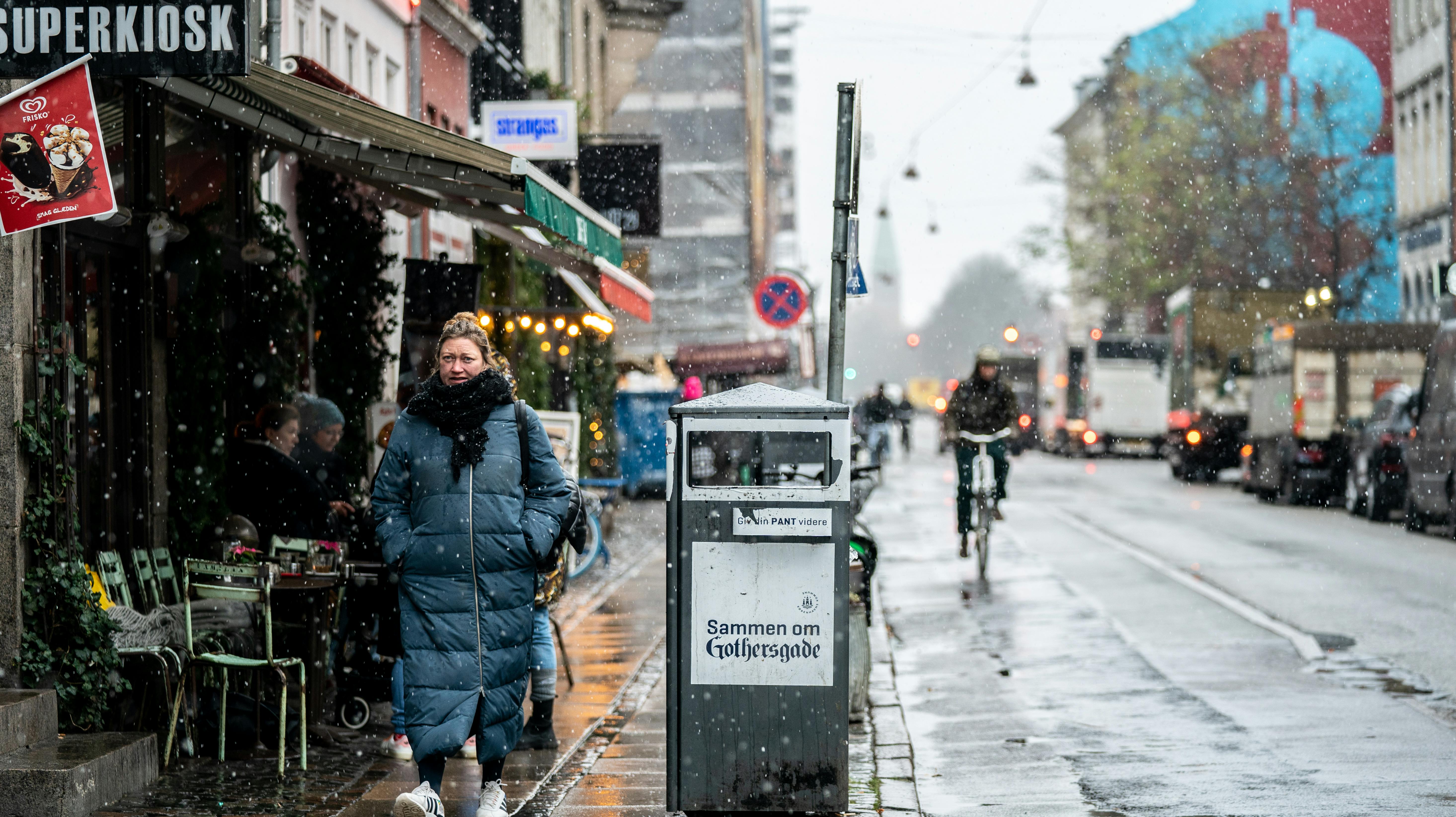 Det ser ud til at være slut med sneen, blot for at regnen kan tage over.
