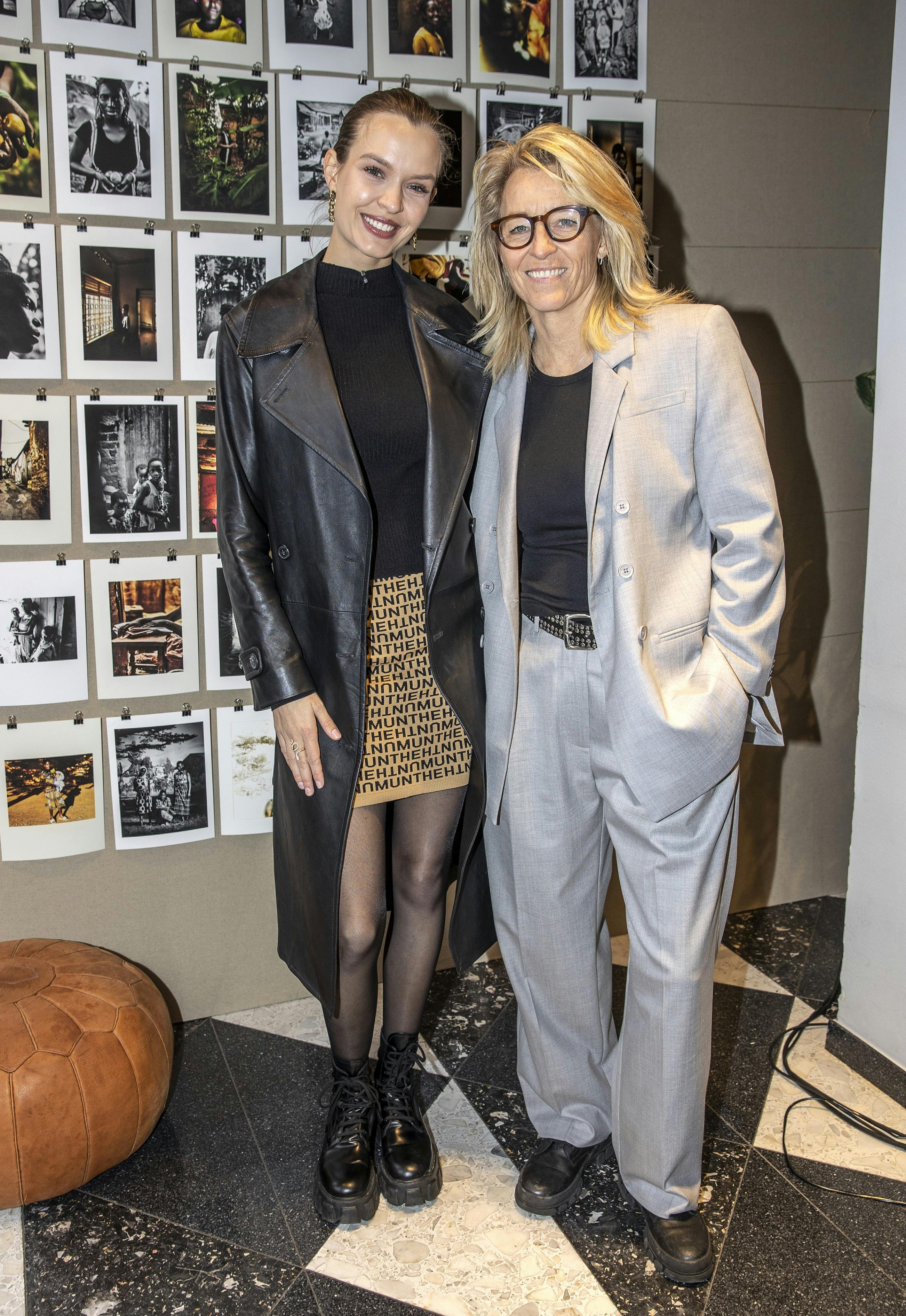 Josephine Skriver og Mette Skriver