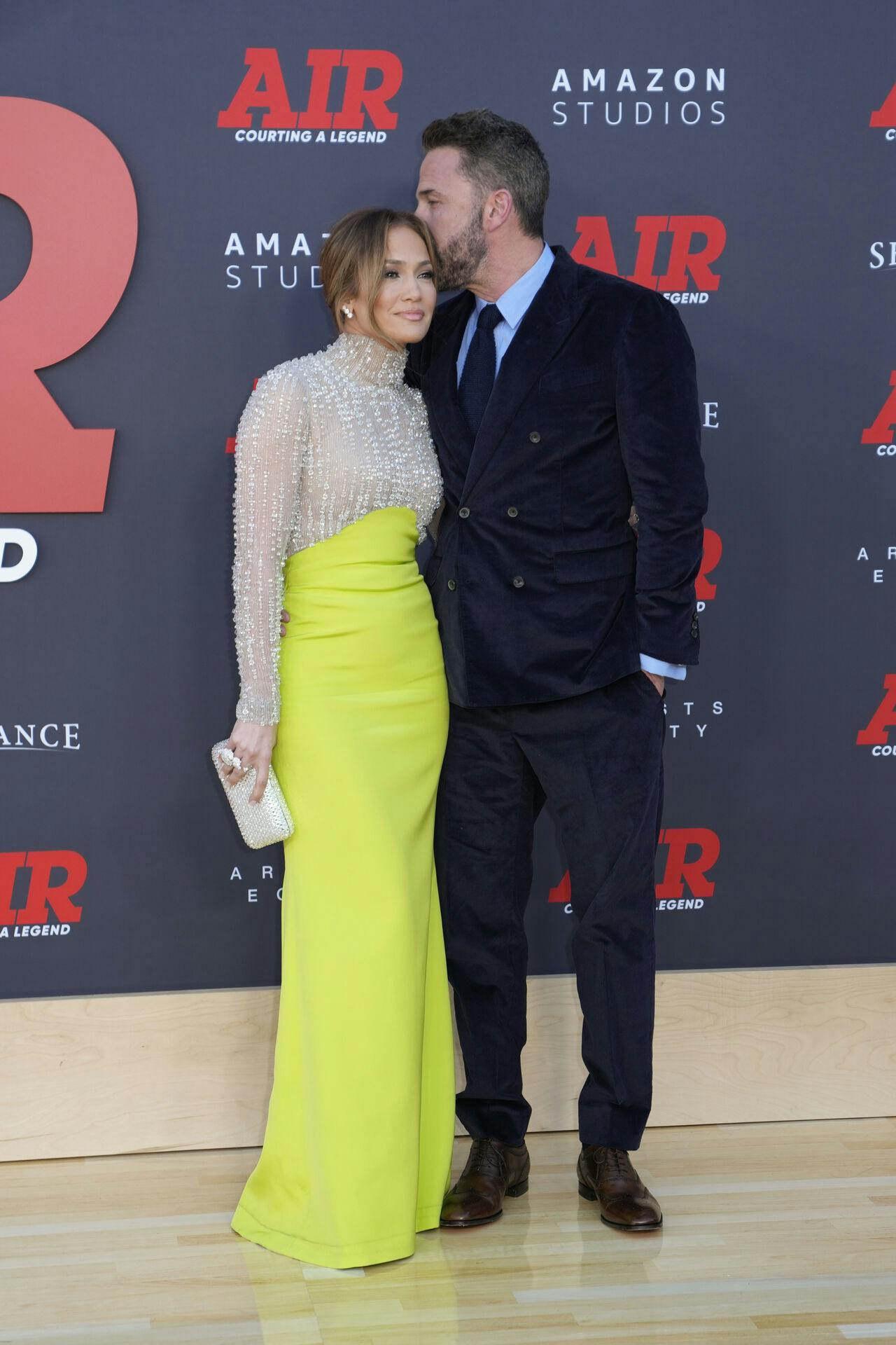 Bennifer til mandagens premiere på Ben Afflecks nye film "Air".
