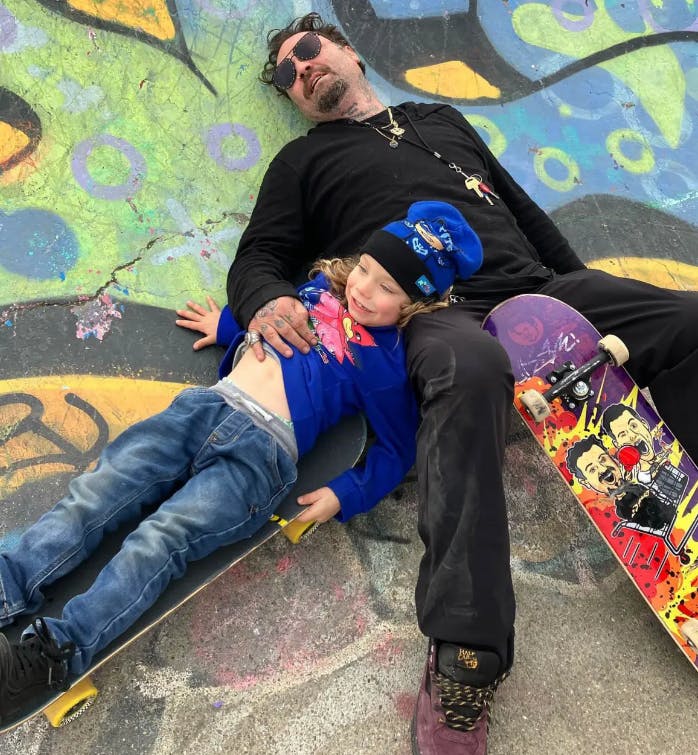 Bam Margera savner i den grad sin lille søn.