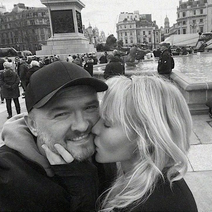 Dan Jørgensen og Vibeke Lentz har mødt hinanden gennem fælles venner.