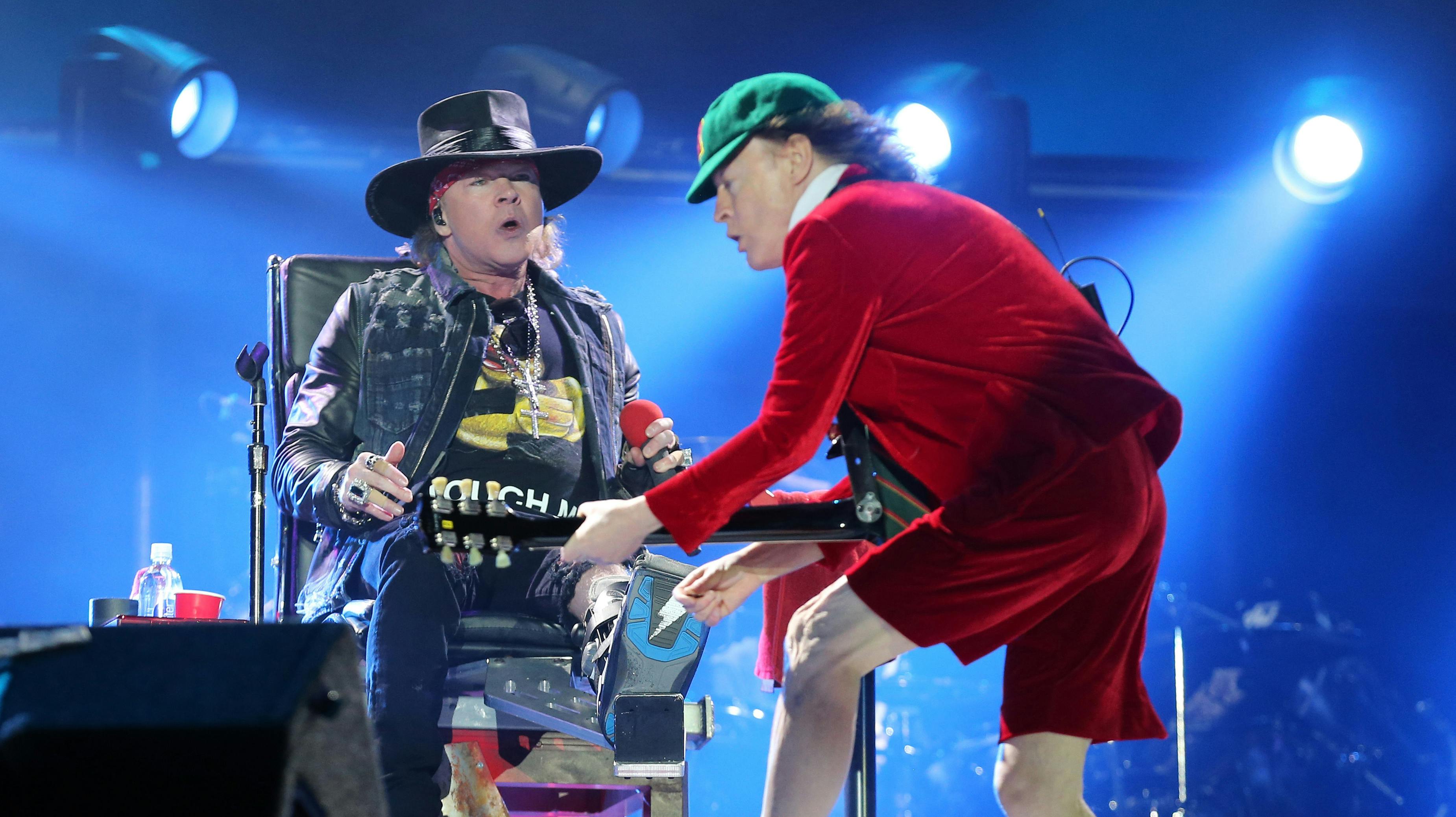 Axl Rose, Angus Young og resten af AC/DC vender tilbage!