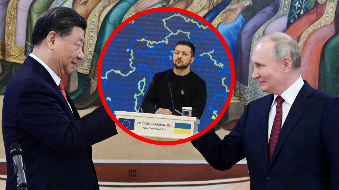 Zelenskyj vil også være med i "romancen" mellem Kina og Rusland. Spørgsmålet er så, om "kærligheden" er gengældt?