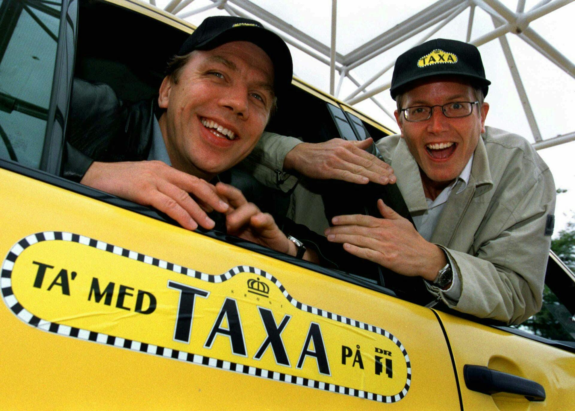 Jesper Lohmann og Peter Mygind spillede sammen i den populære serie Taxa.
