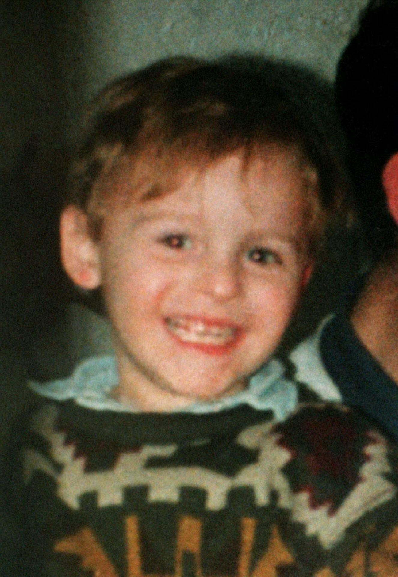 Lille James Bulger blev kun to år gammel. Han blev dræbt af to 10-årige drenge i 1993.
