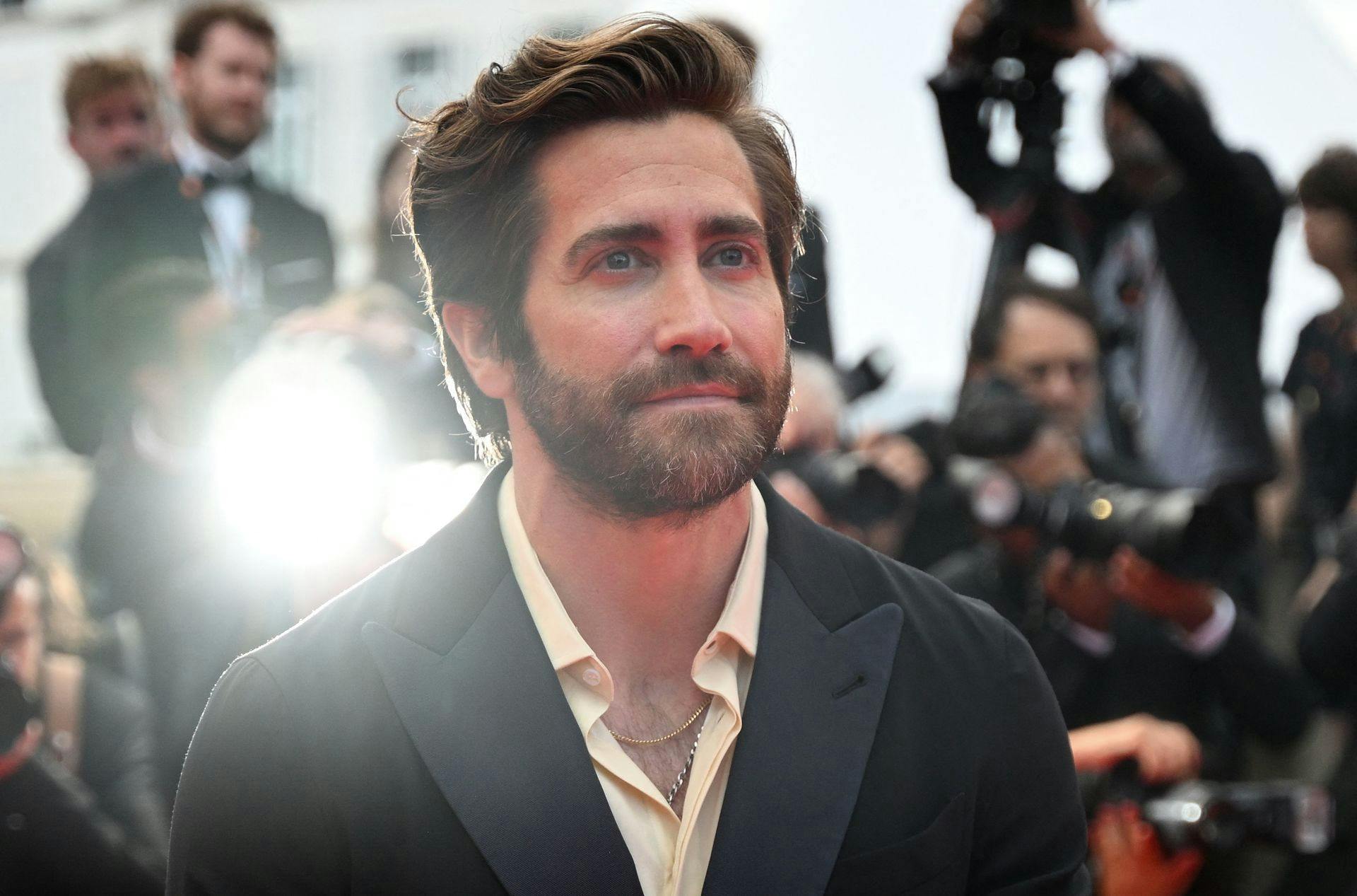 Jake Gyllenhaal fik journalist til at græde på den røde løber.