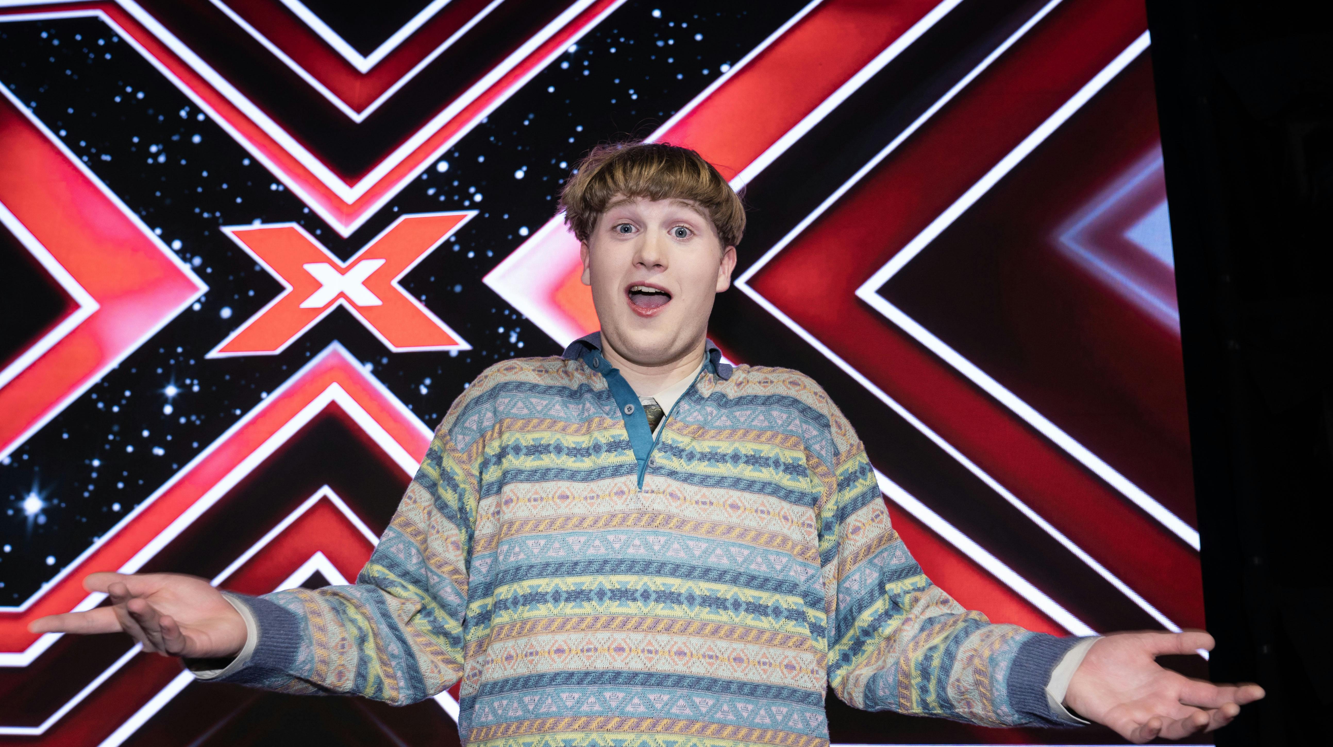 Theodor havde bestemt ikke regnet med at stå i "X factor"-finalen