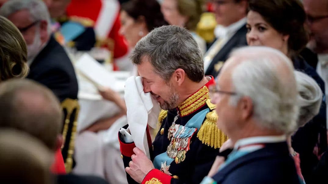 Der er god grund til at grine, nu når kronprinsen potentielt kan få lækker pasta igen.