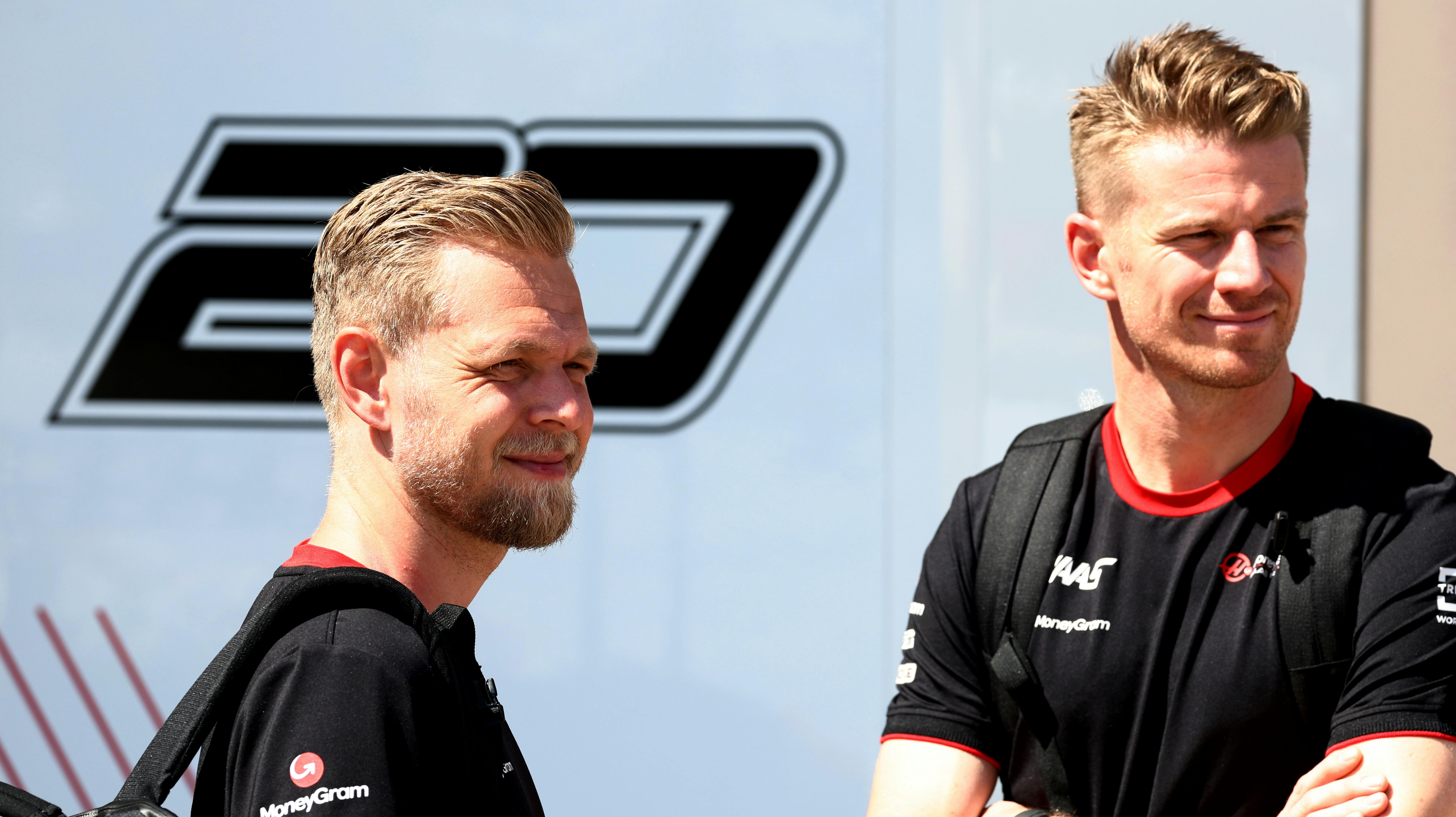 Kevin Mangussen (tv.) og Nico Hülkenberg (th.) har tidligere haft deres kontroverser.